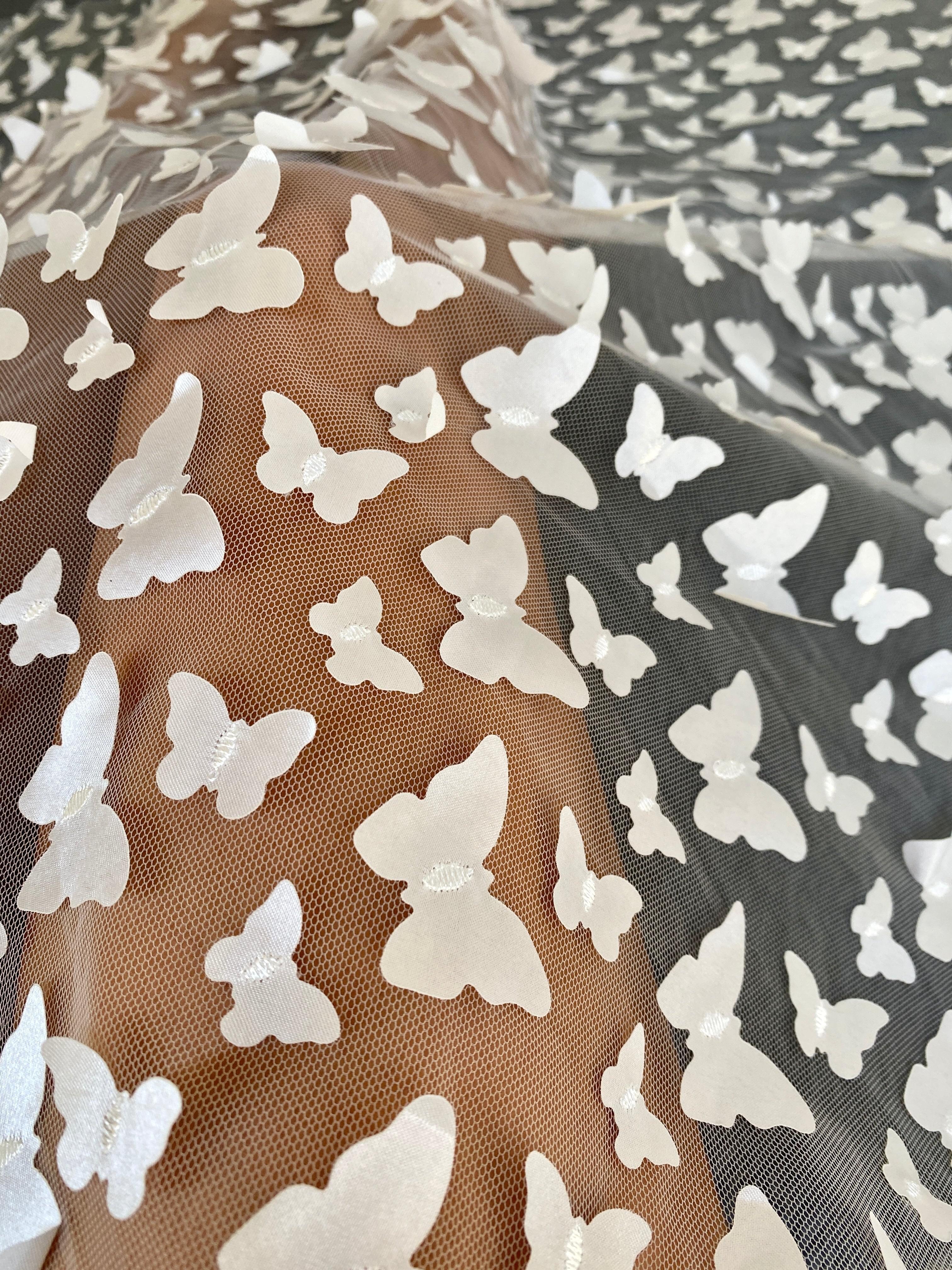 3D Ivory Butterfly Lace - Image 10