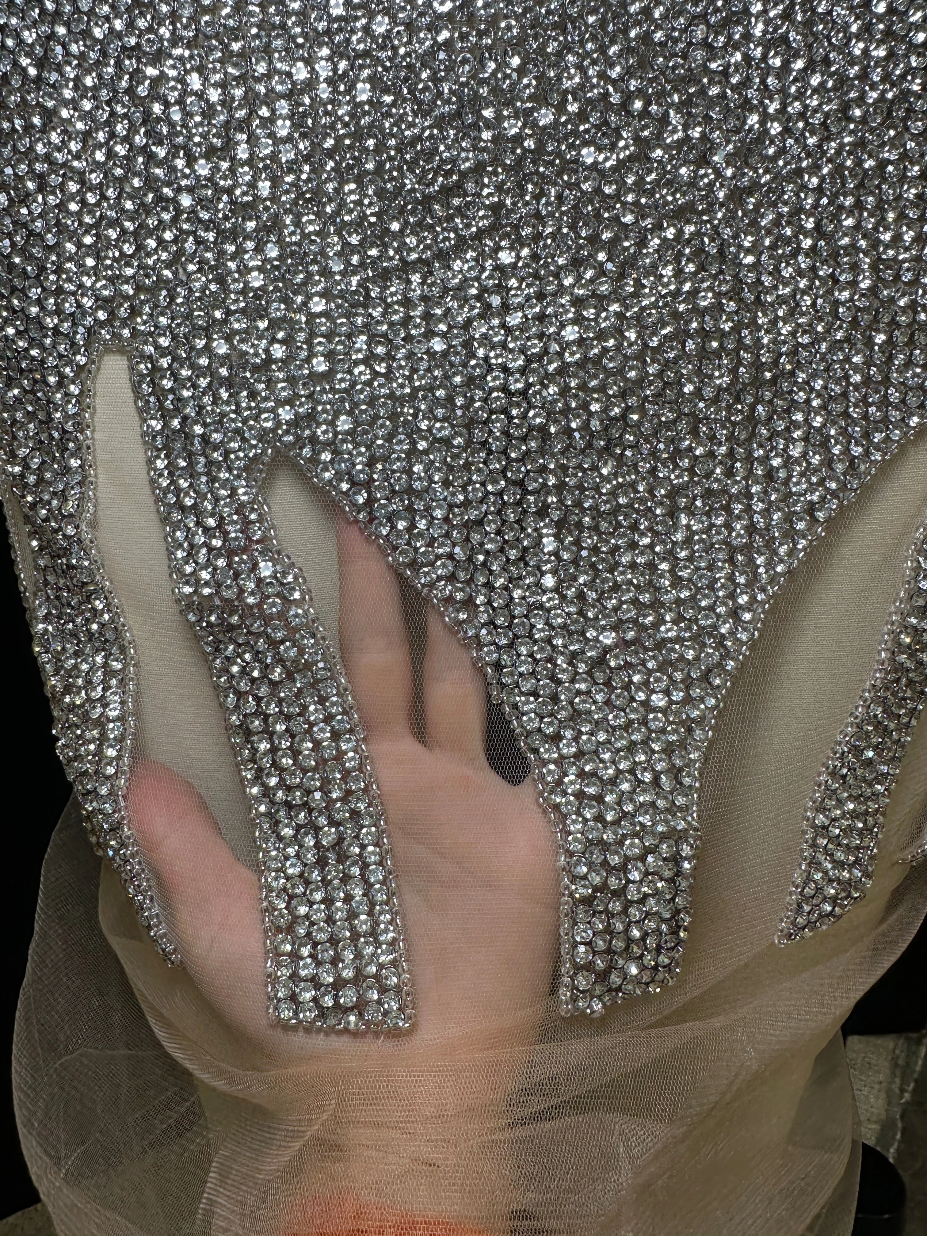 Adriana Rhinestones Bodice Applique - Image 5