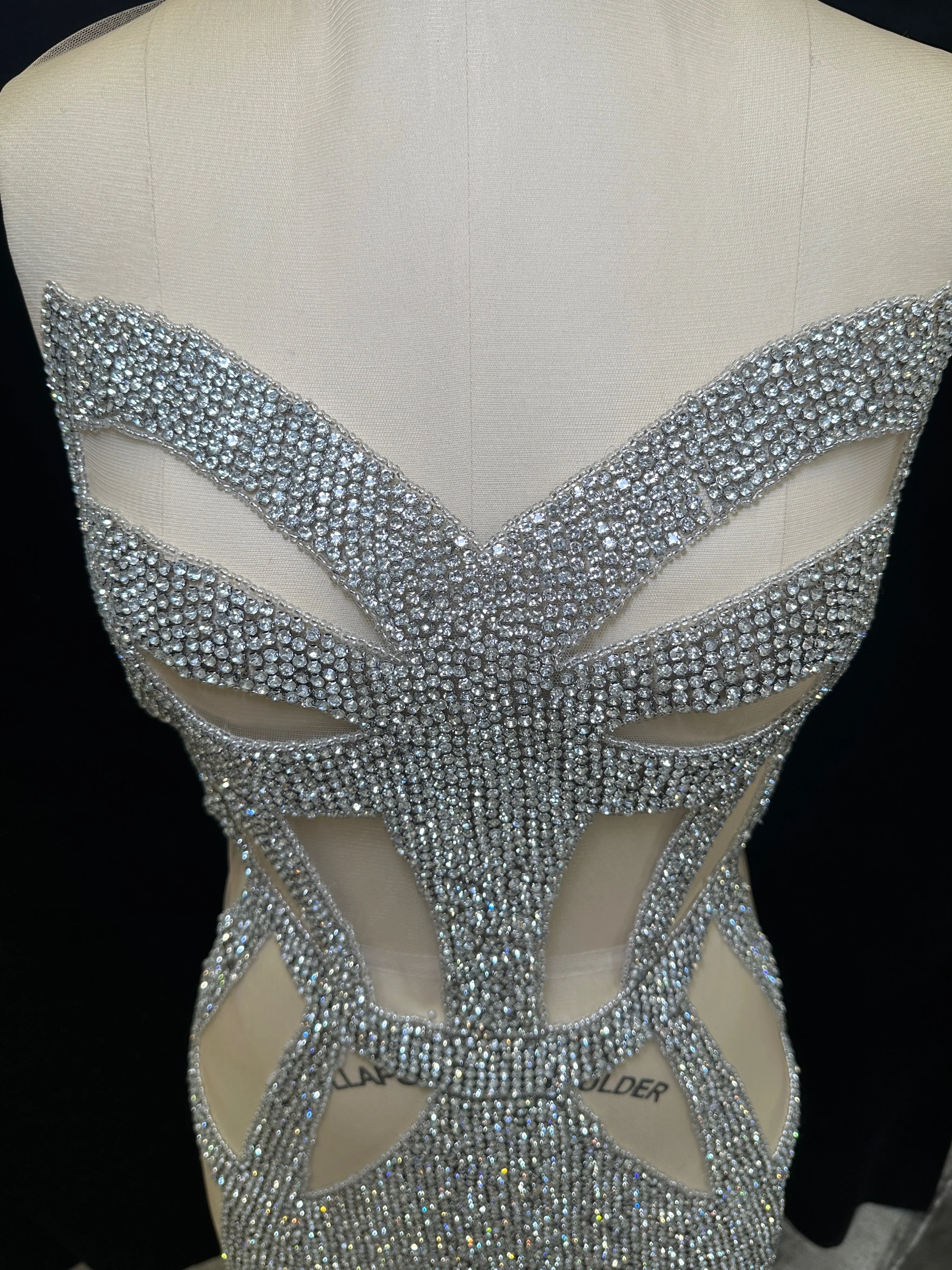 Adriana Rhinestones Bodice Applique - Image 9