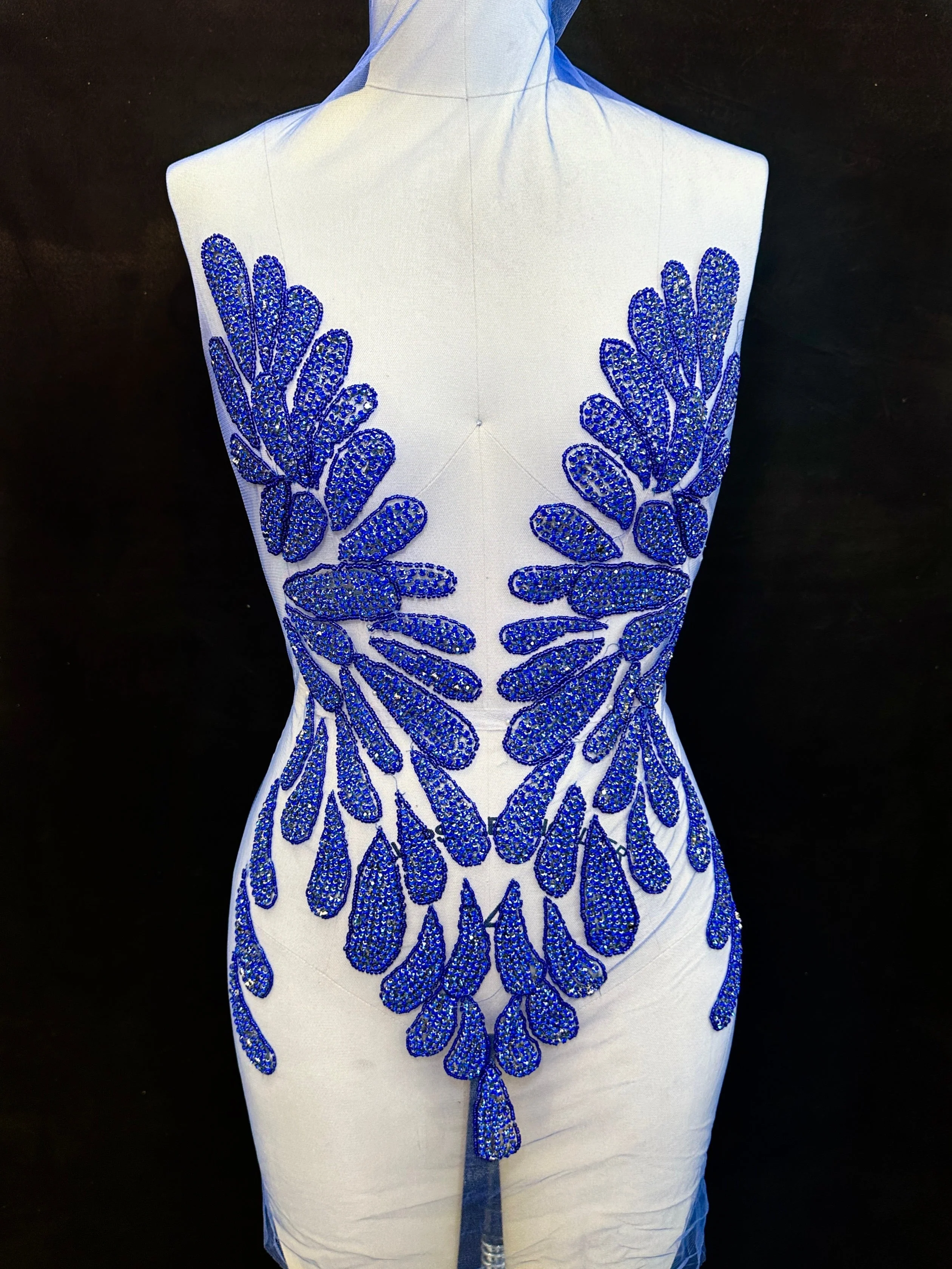 Lily Rhinestones Bodice Applique - Image 7