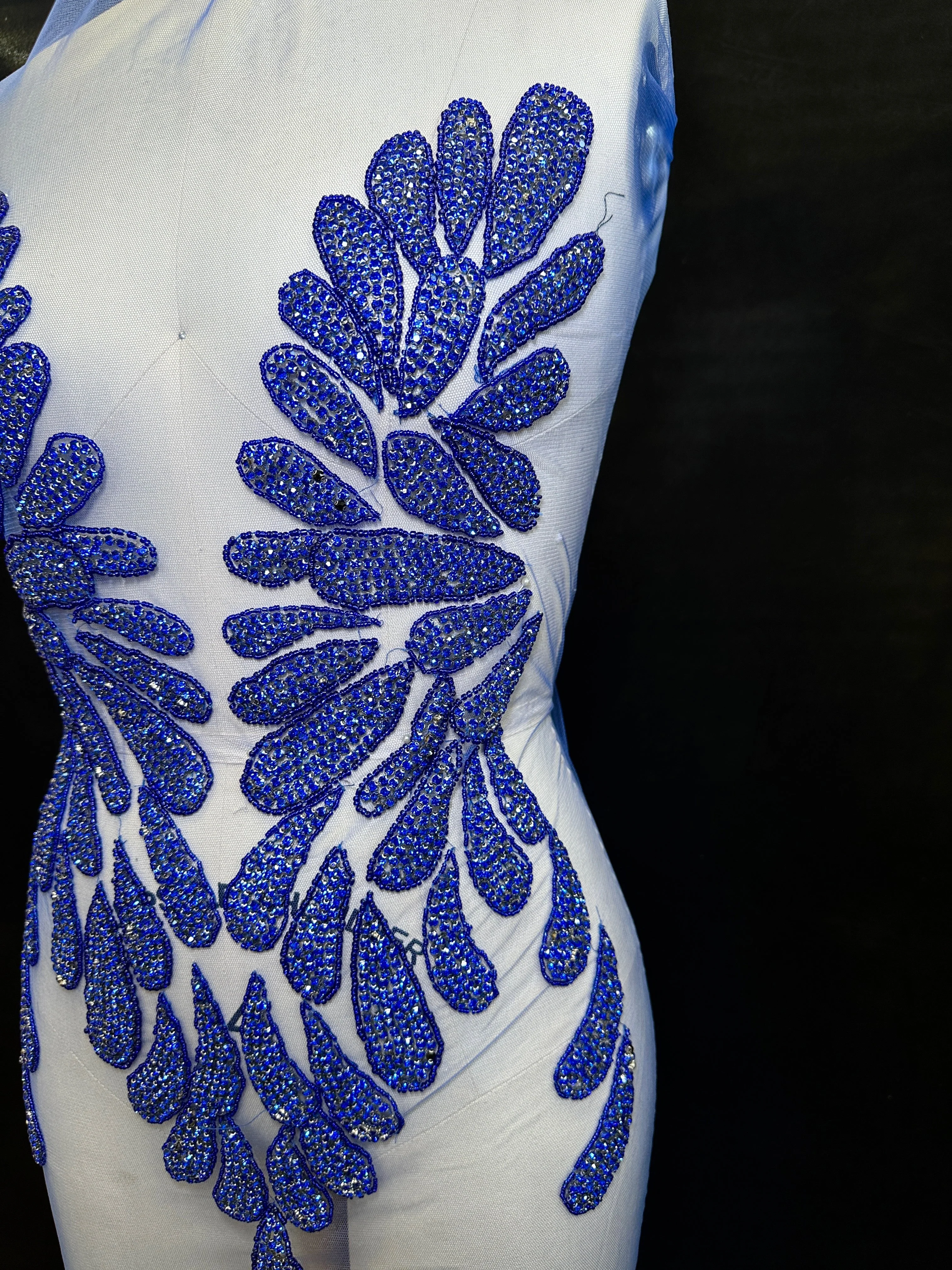 Lily Rhinestones Bodice Applique - Image 8