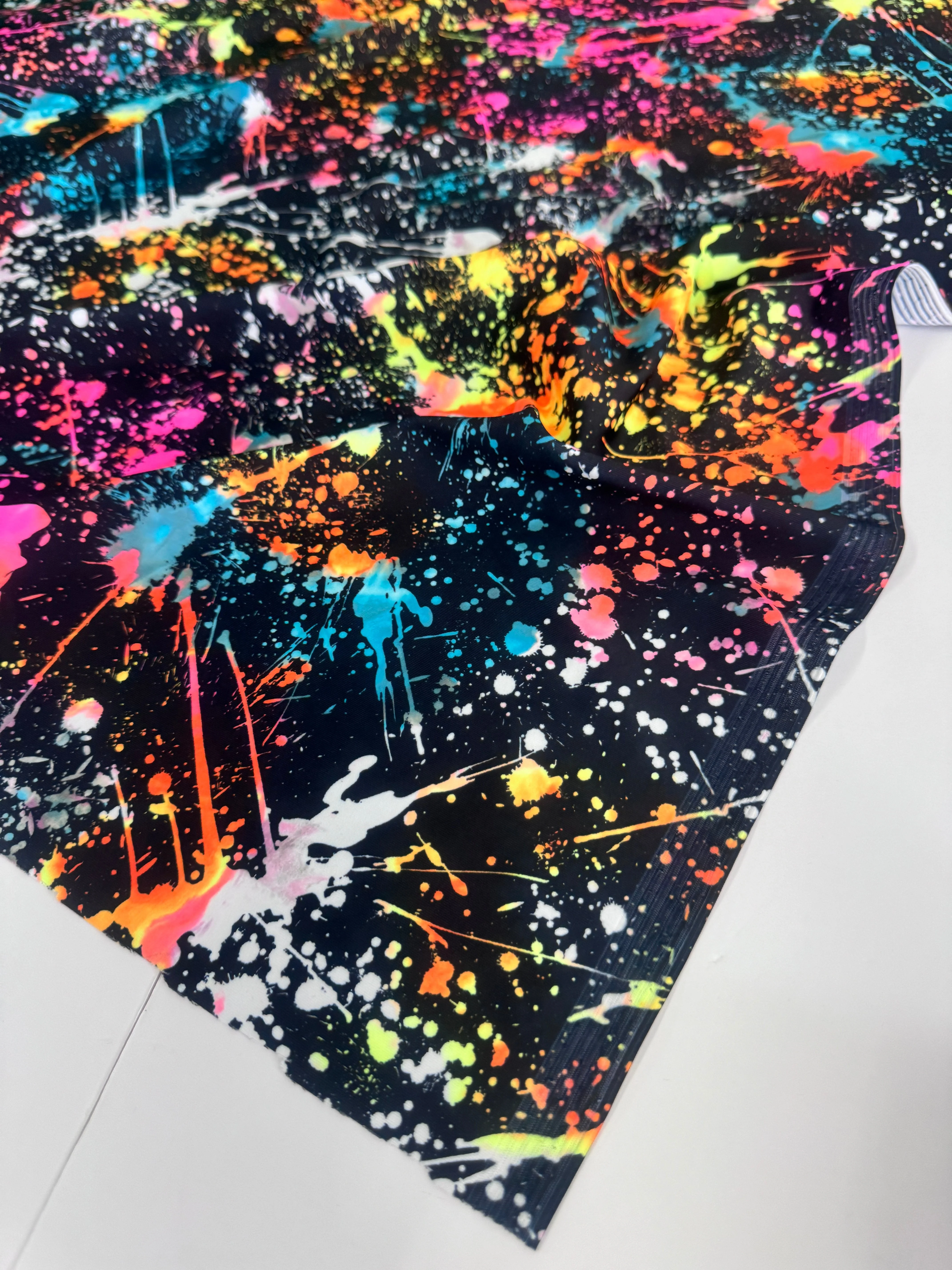 Сolor Splash Rainbow Nylon Spandex - Image 5