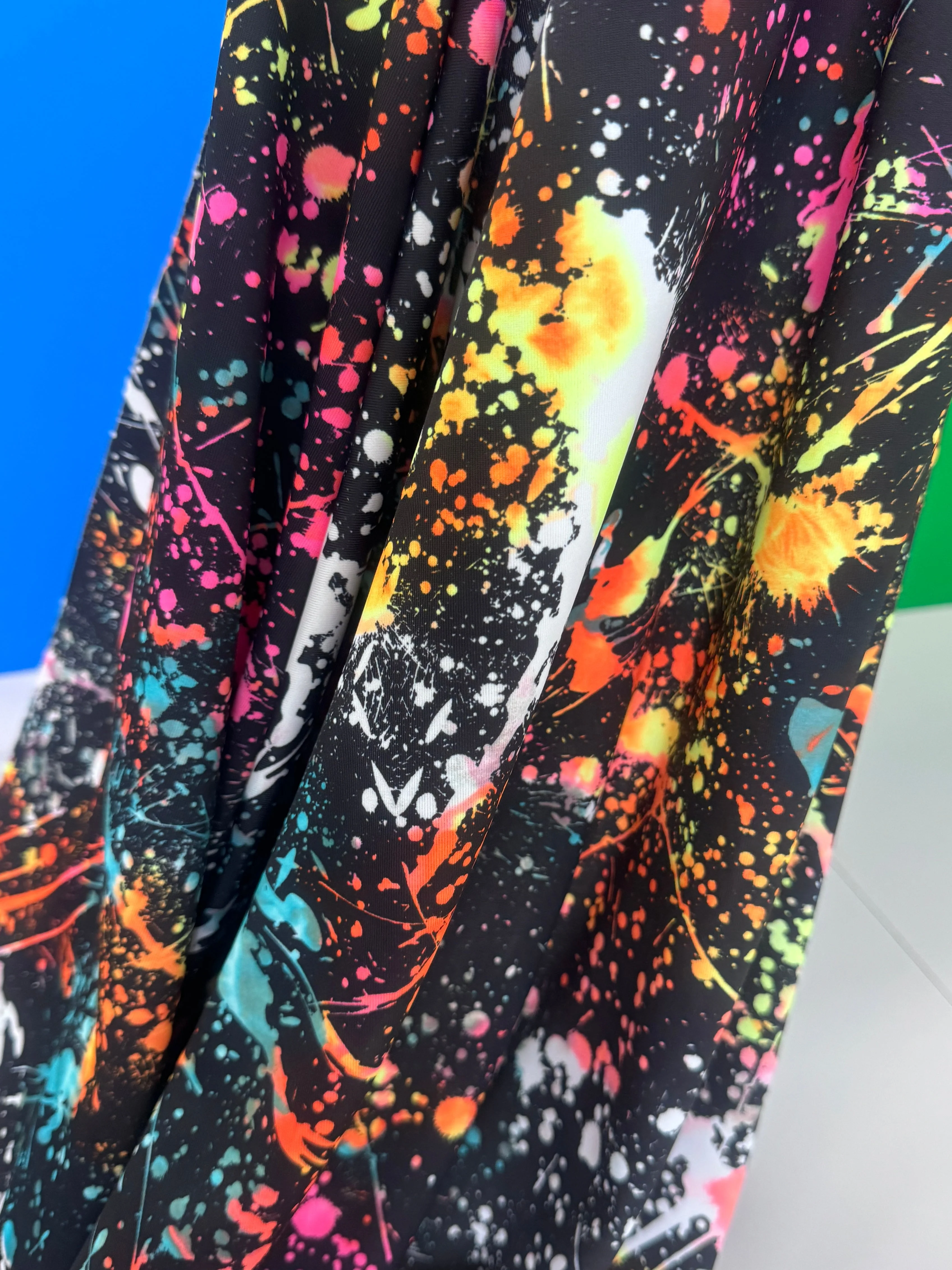 Сolor Splash Rainbow Nylon Spandex - Image 6