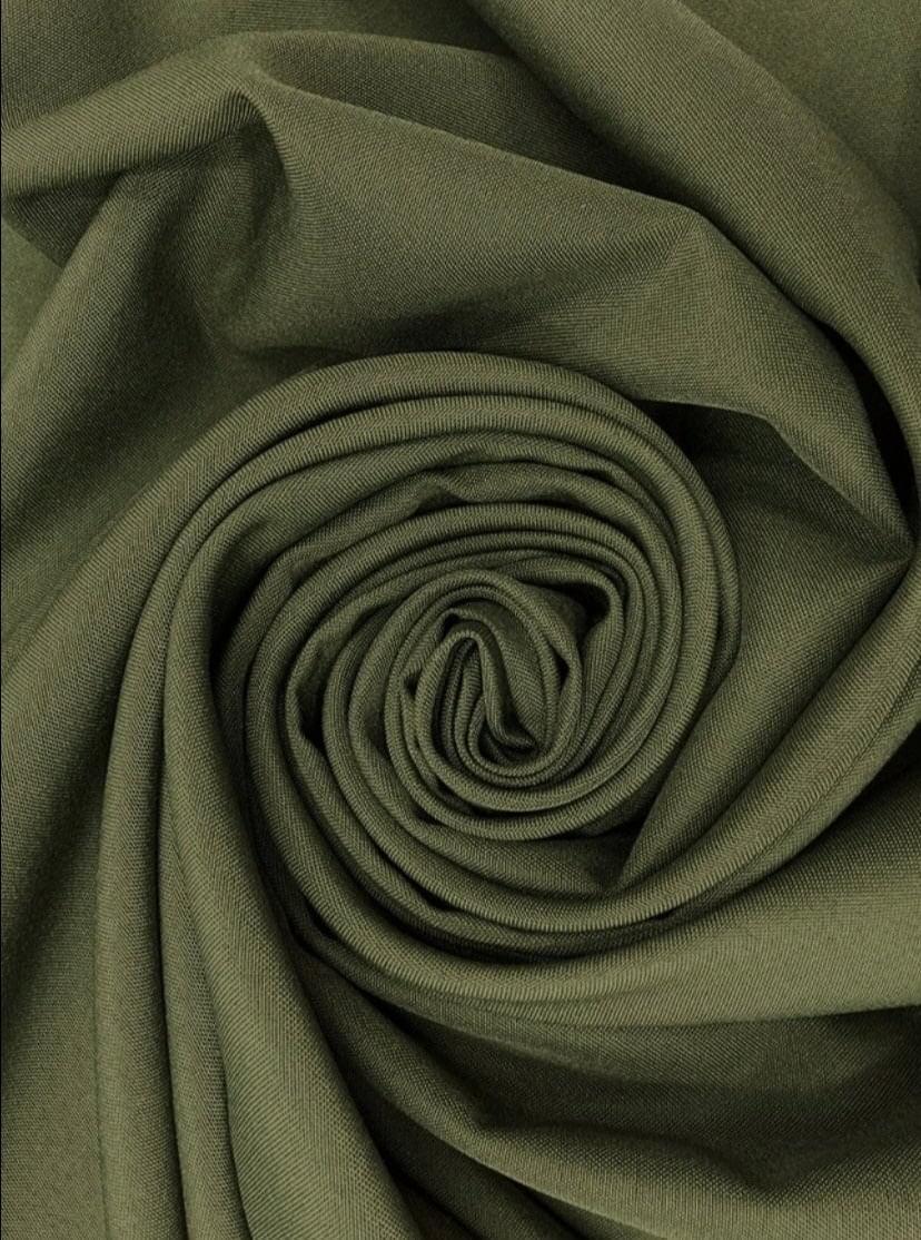 Deluxe Army Green Gabardine - Image 10