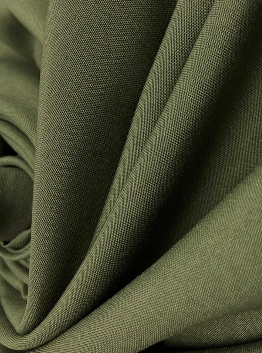 Deluxe Army Green Gabardine - Image 5