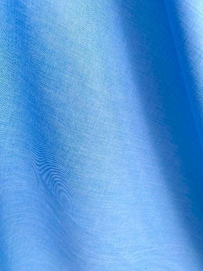 Baby Blue Poly Poplin - Image 4