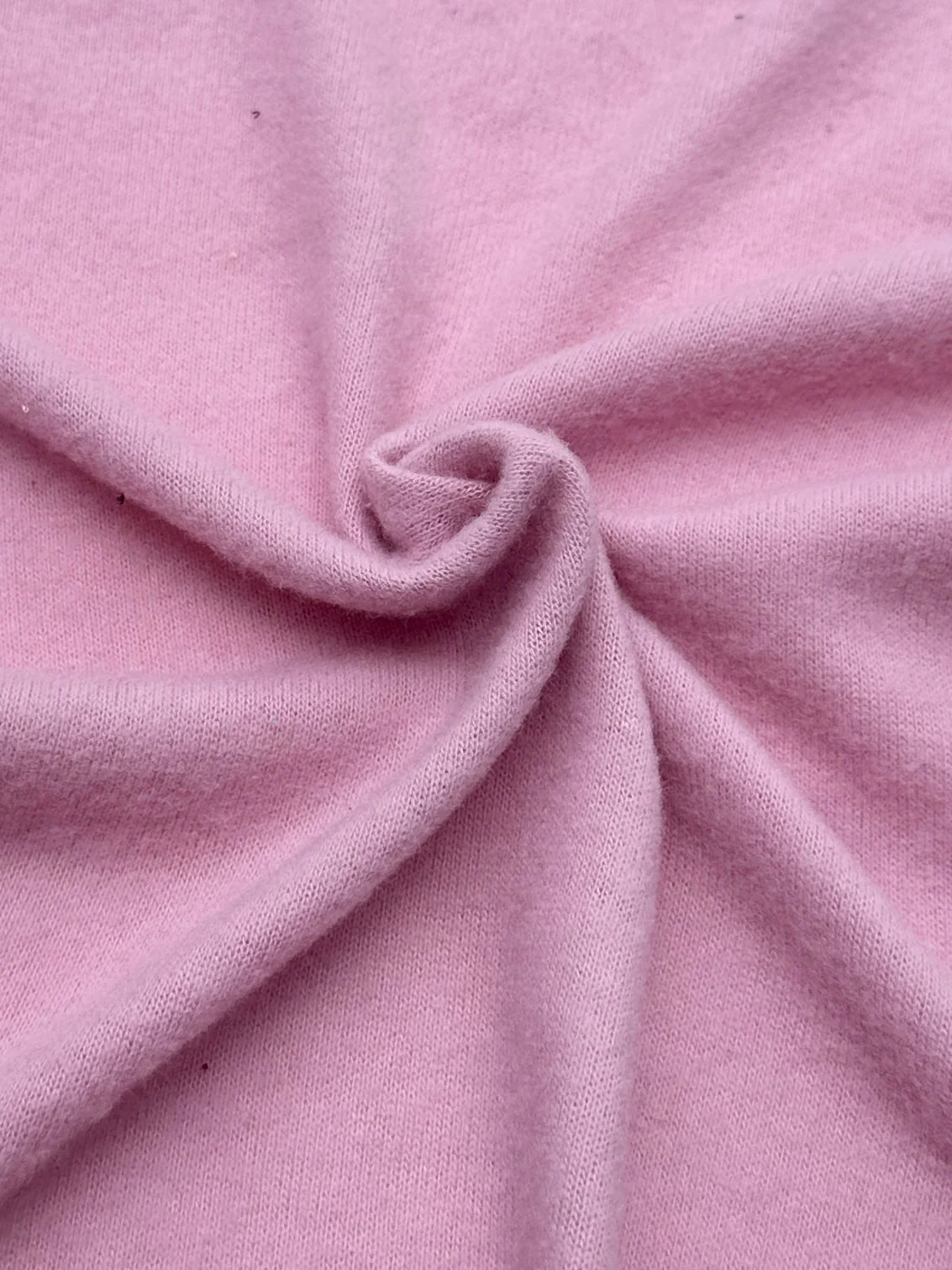 Baby Pink Buttery Spandex Faux Cashmere Knit