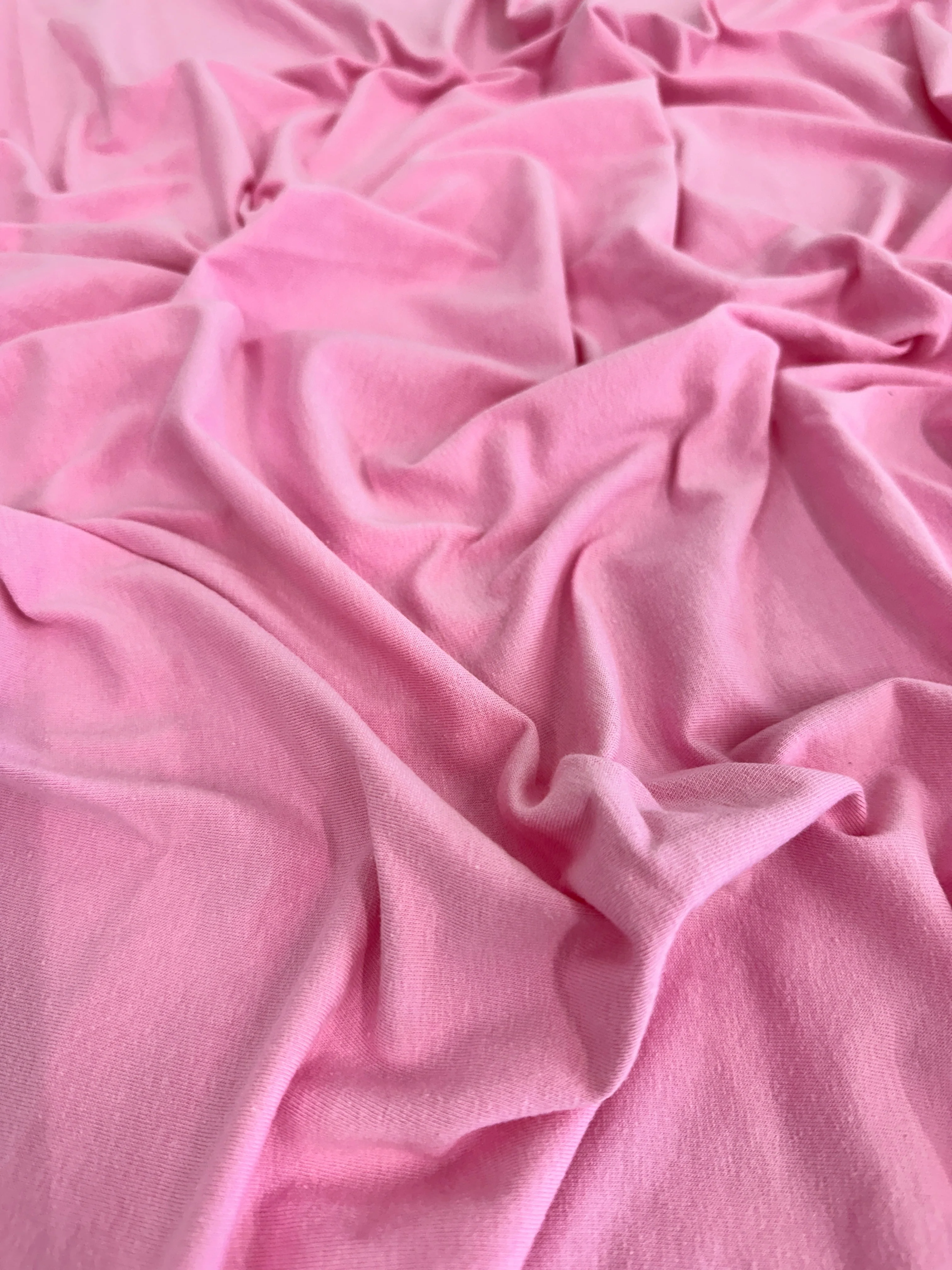 Baby Pink Cotton Jersey Knit
