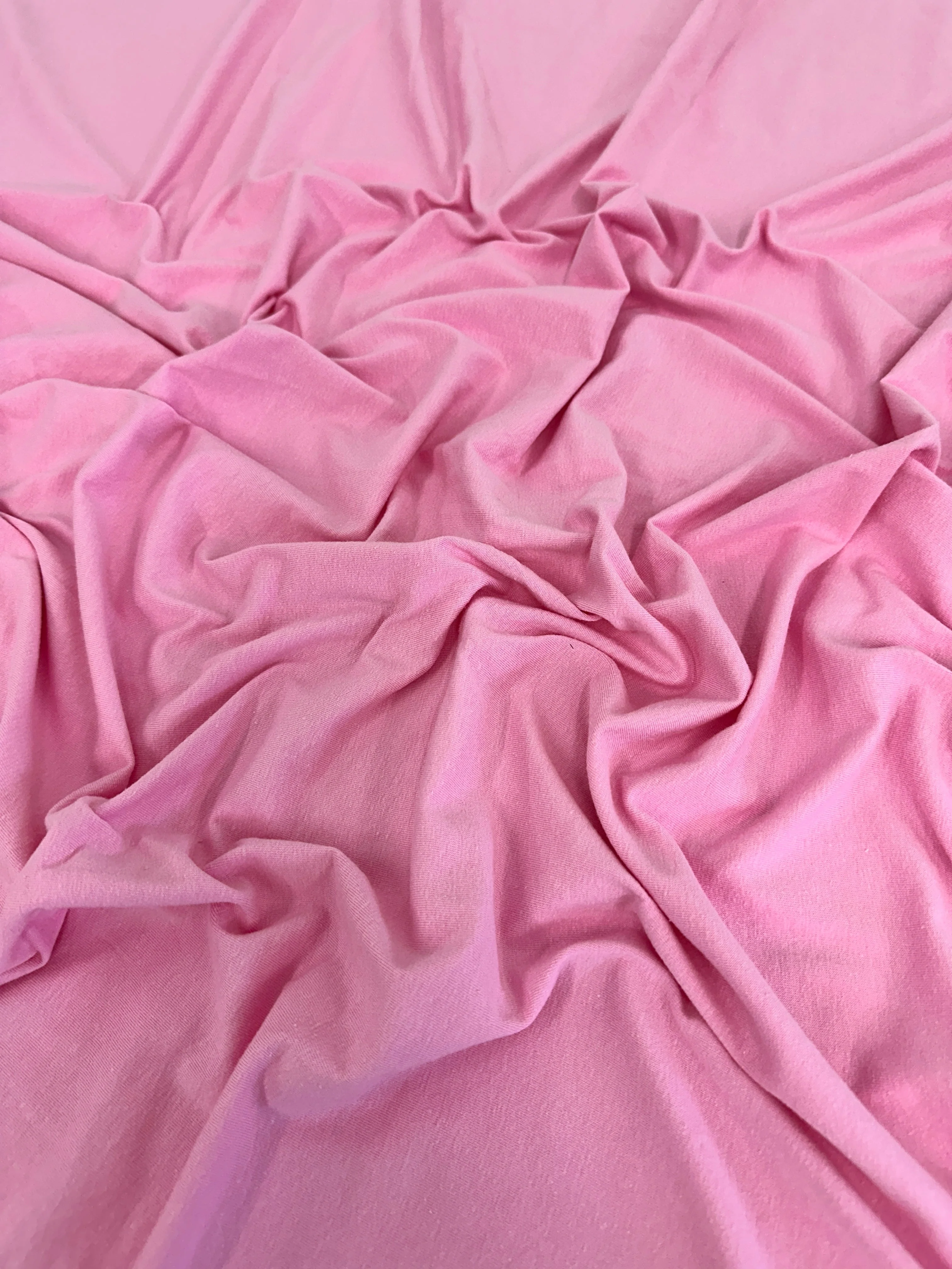 Baby Pink Cotton Jersey Knit - Image 10