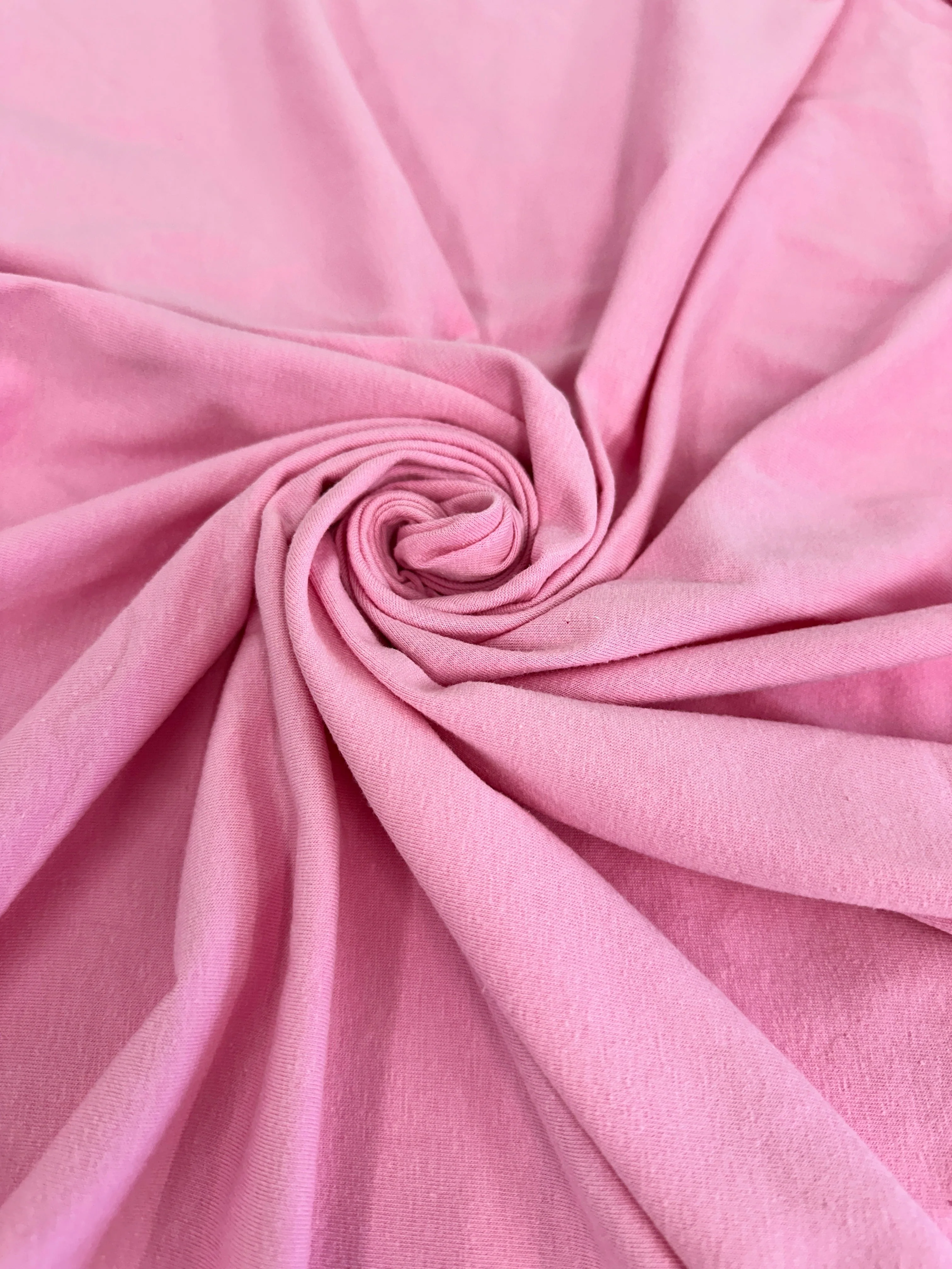 Baby Pink Cotton Jersey Knit - Image 8