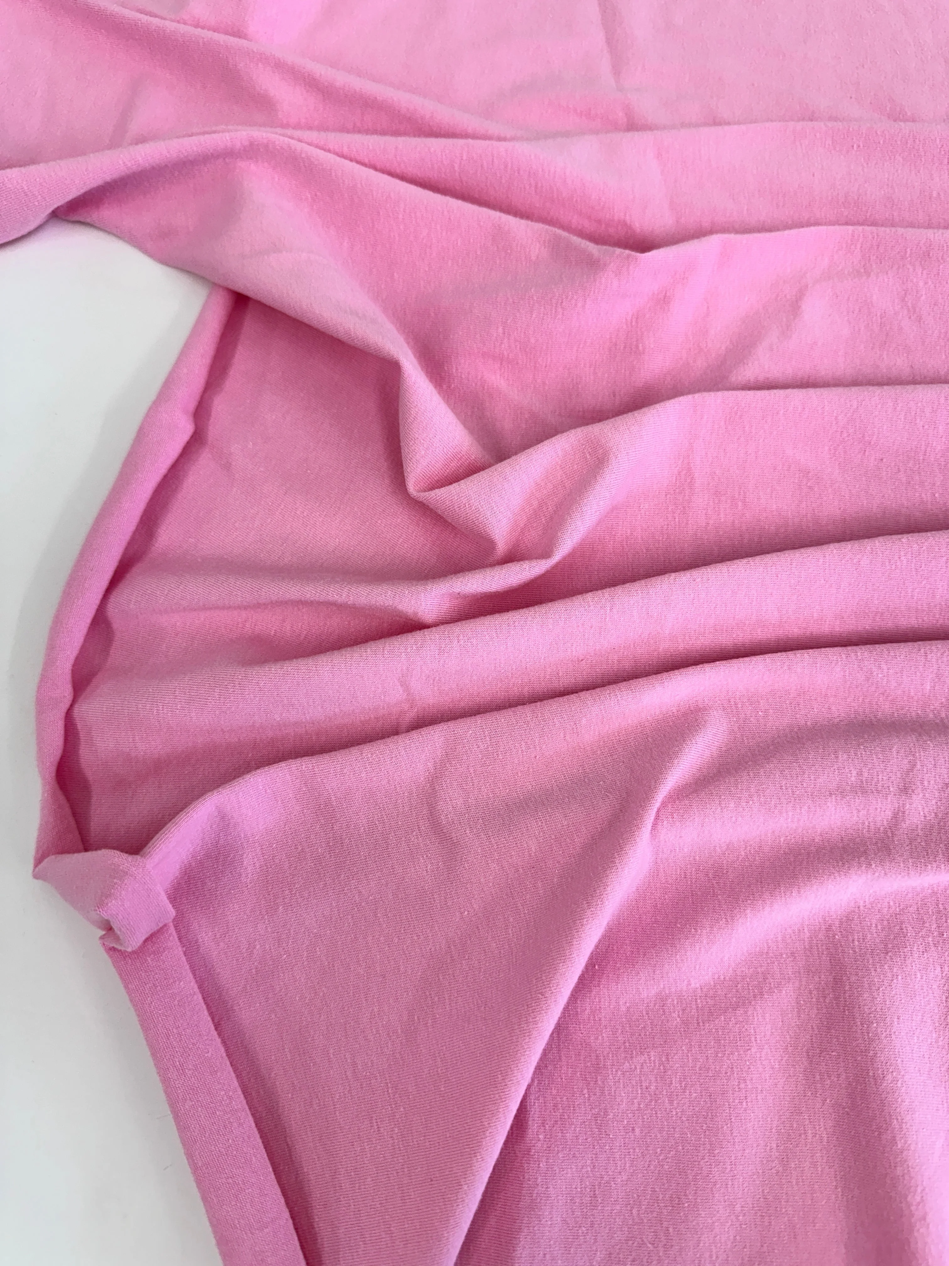 Baby Pink Cotton Jersey Knit - Image 9