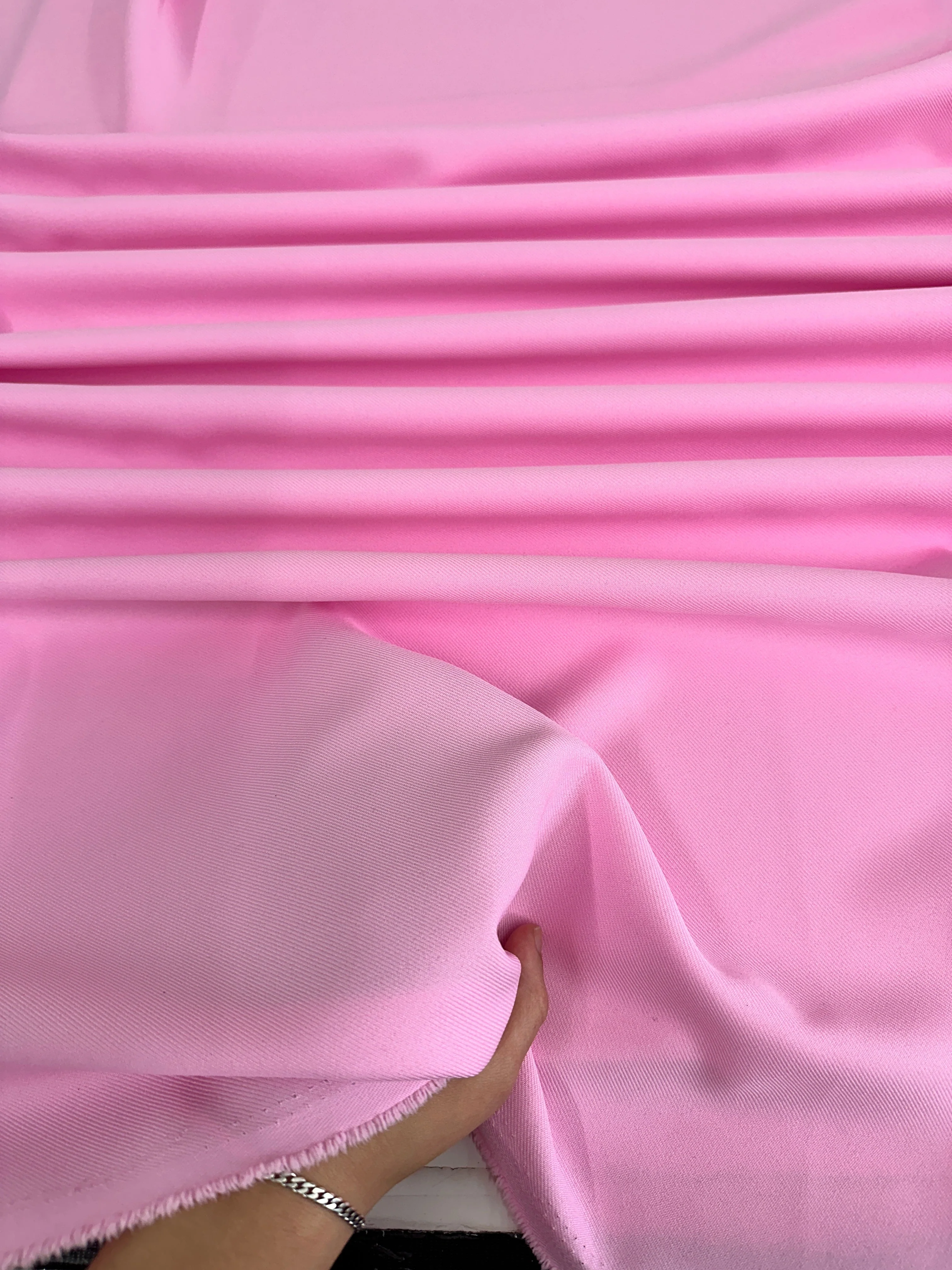 Deluxe Baby Pink Gabardine - Image 8