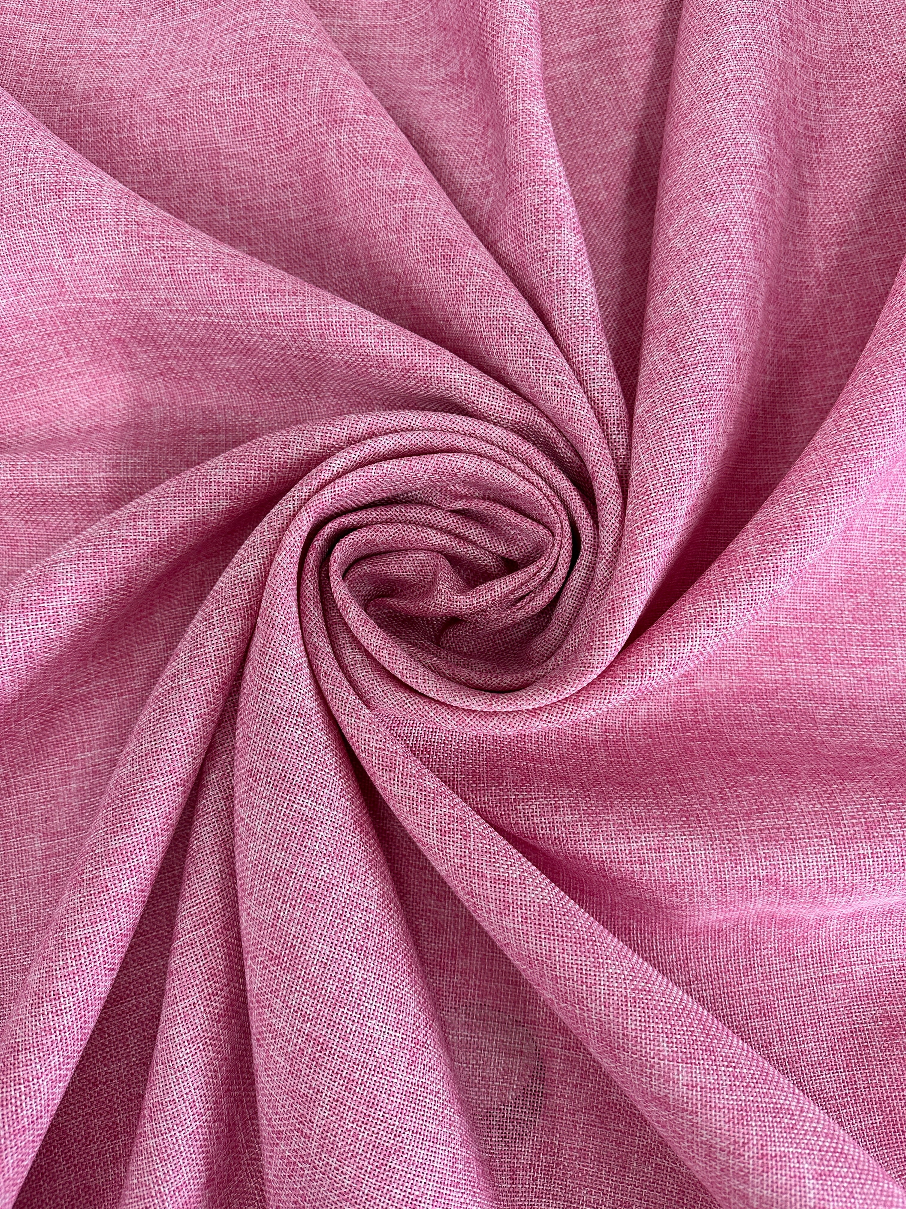Baby Pink Faux Linen - Image 10