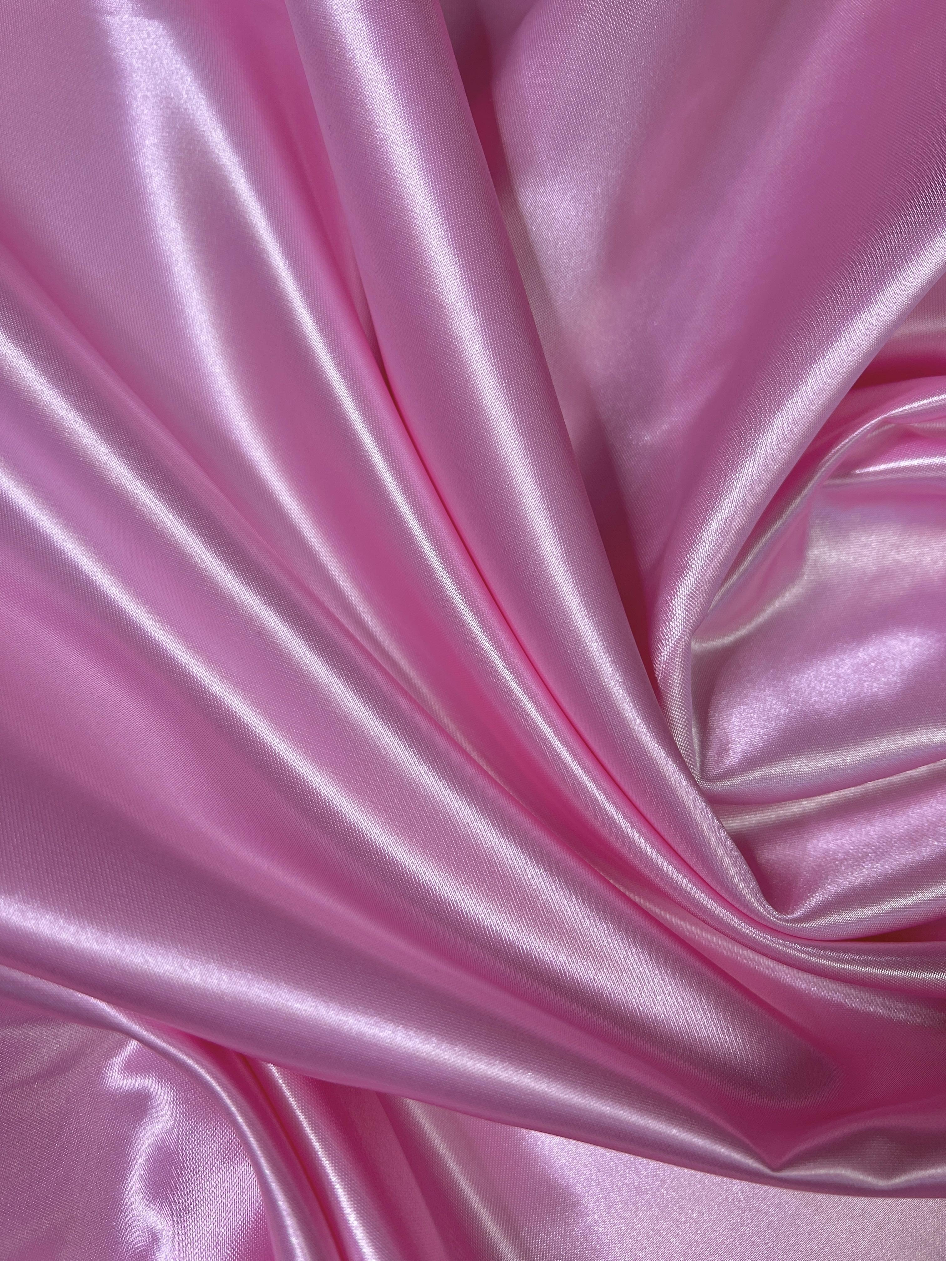 Baby Pink Duchesse Satin - Image 3