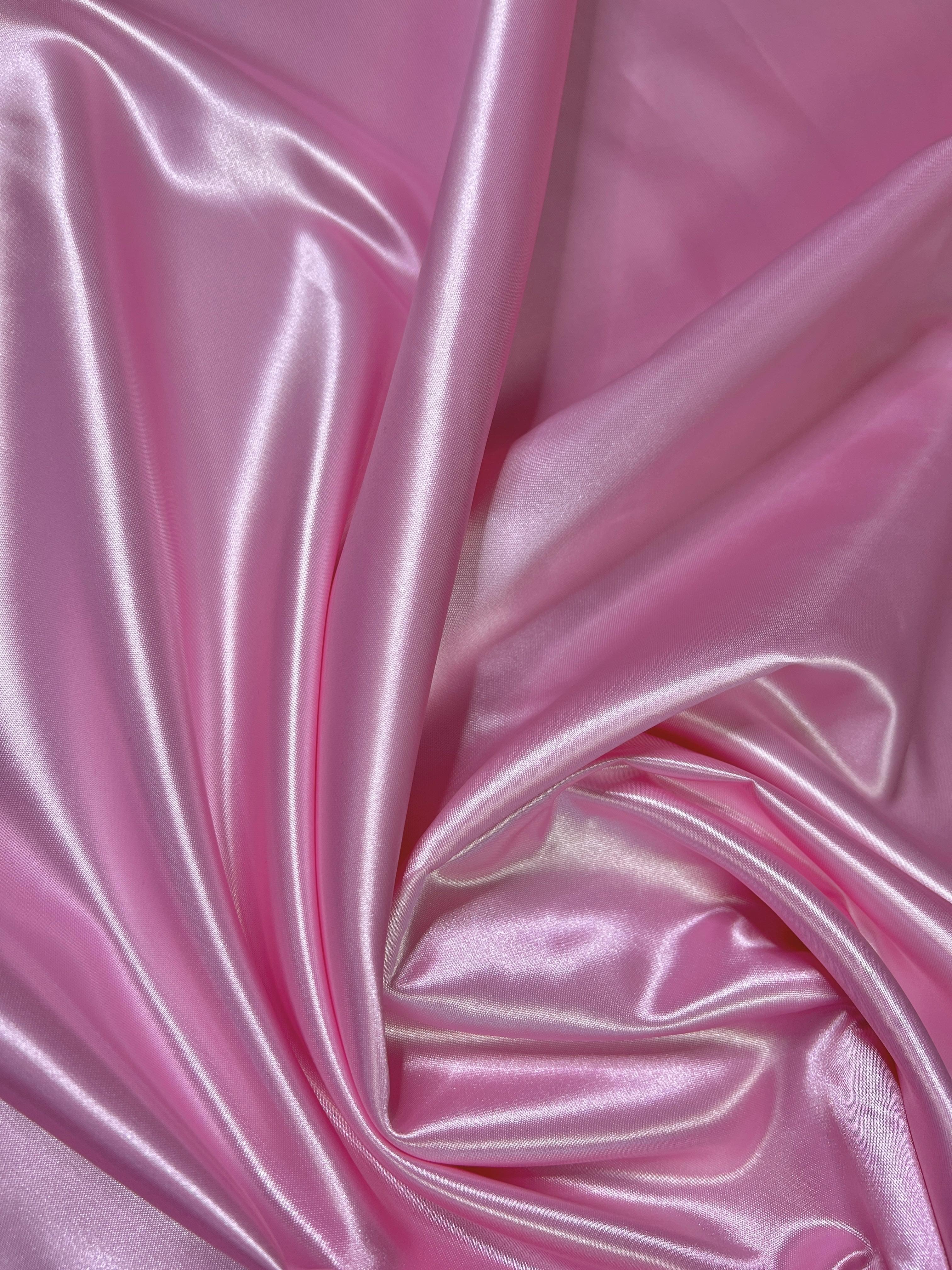 Baby Pink Duchesse Satin - Image 4