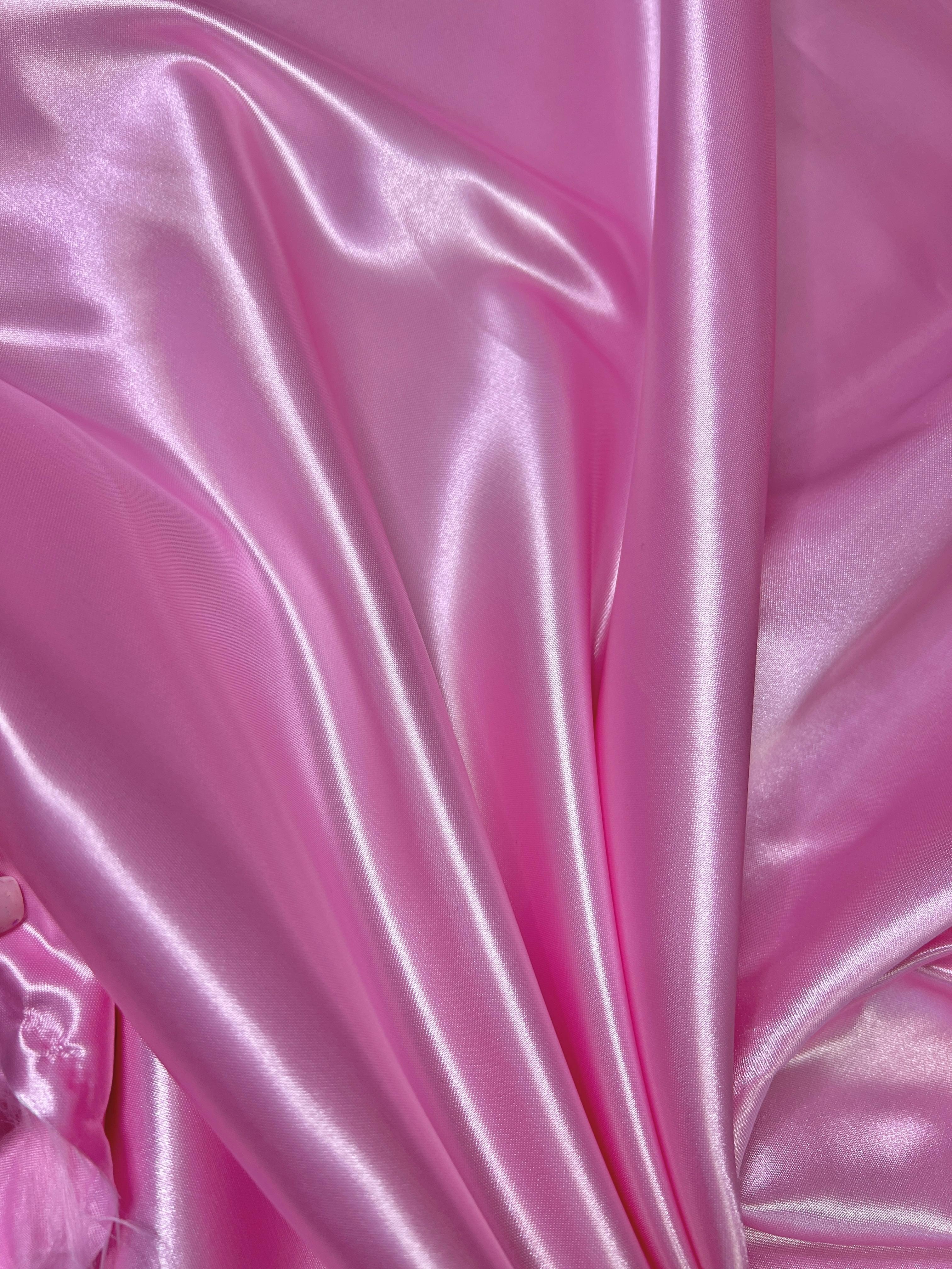 Baby Pink Duchesse Satin - Image 5
