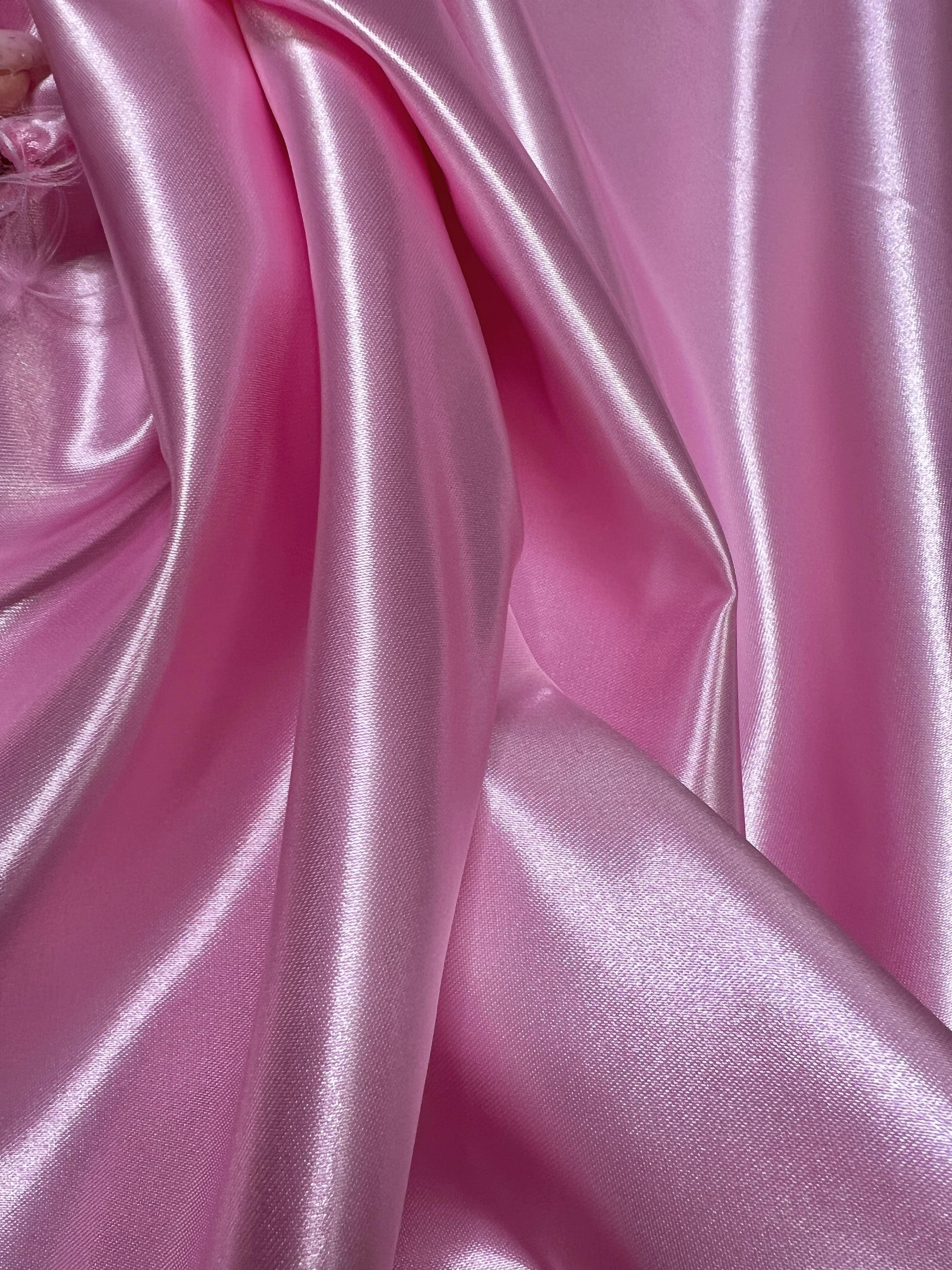 Baby Pink Duchesse Satin - Image 6
