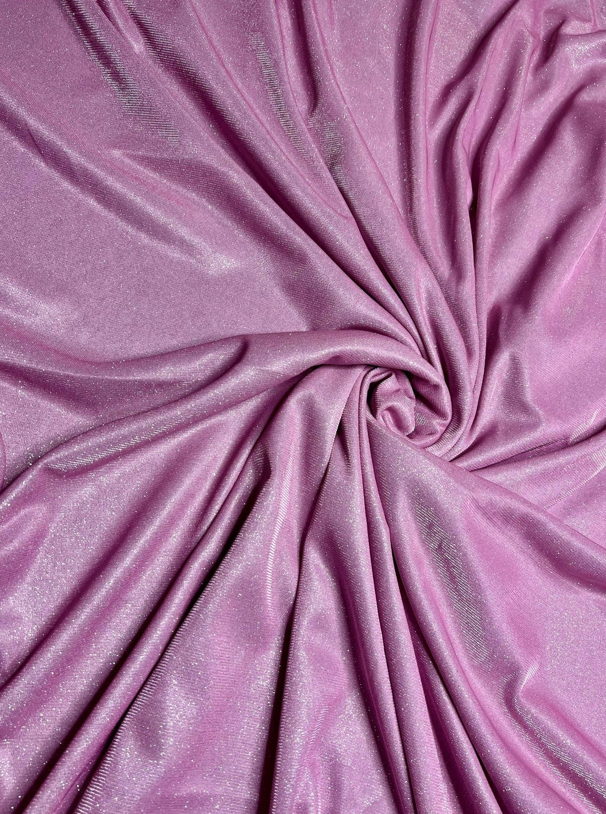 Baby Pink Stretch Metallic Lurex - Image 8