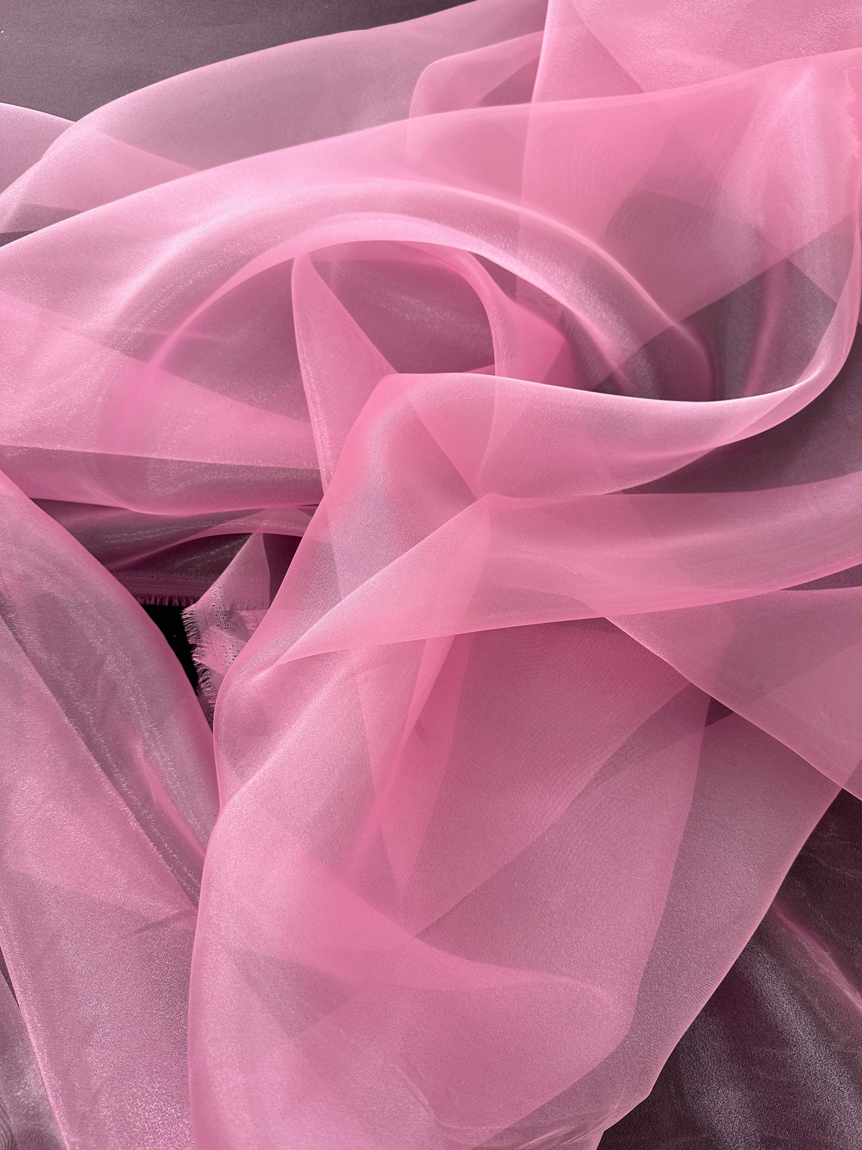 Baby Pink Organza - Image 8