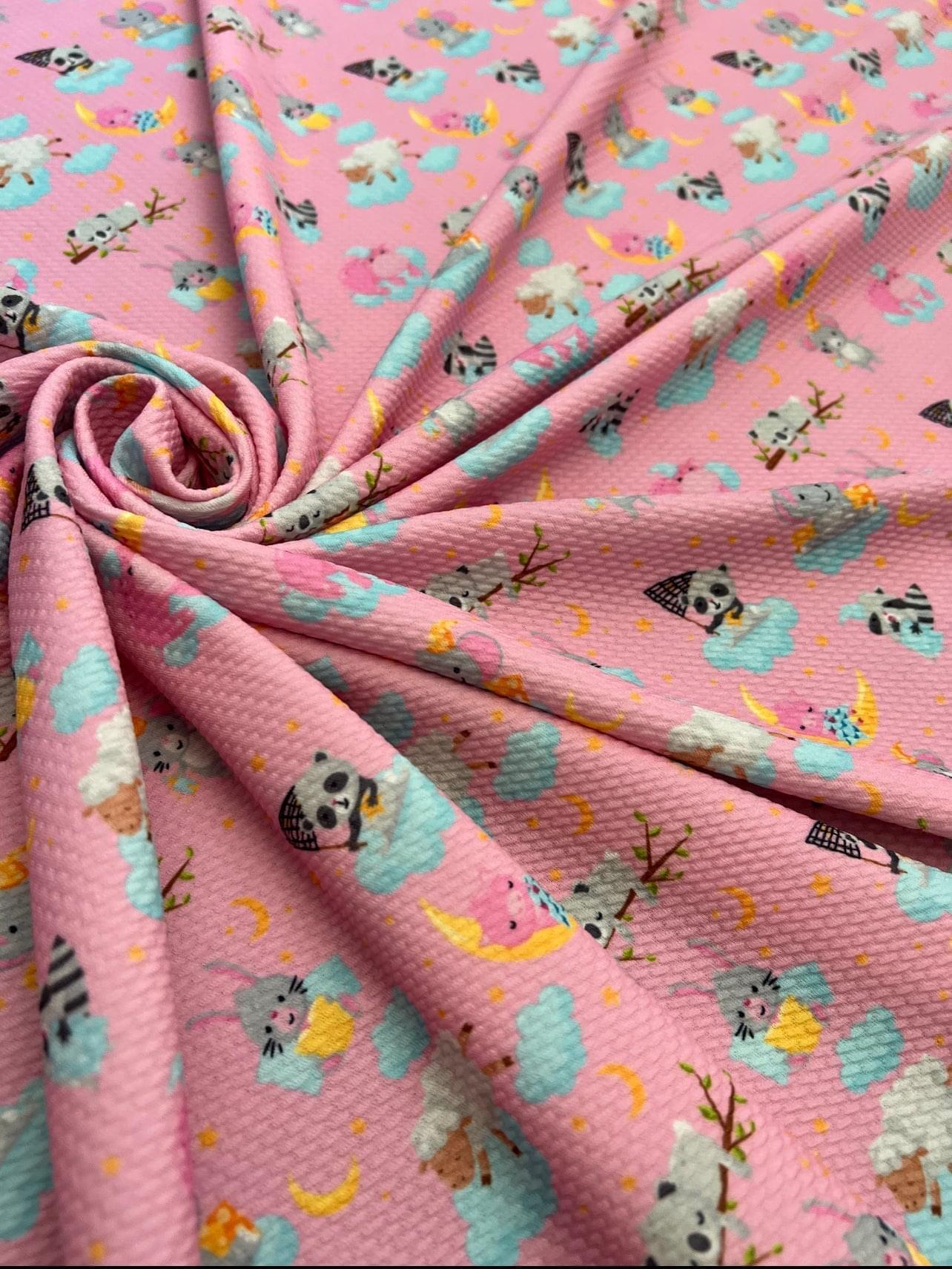 Baby Pink Printed Knit - Image 10
