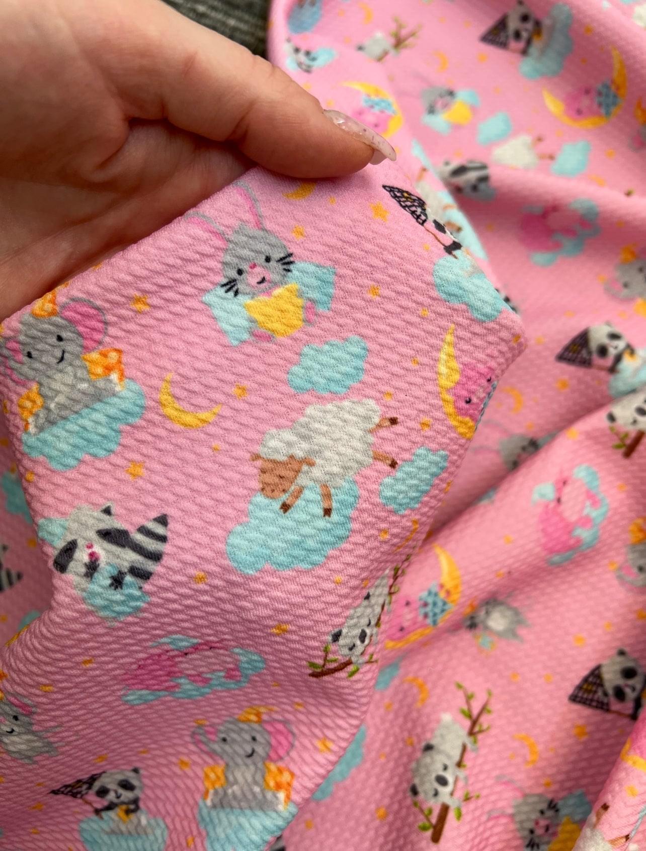 Baby Pink Printed Knit - Image 7