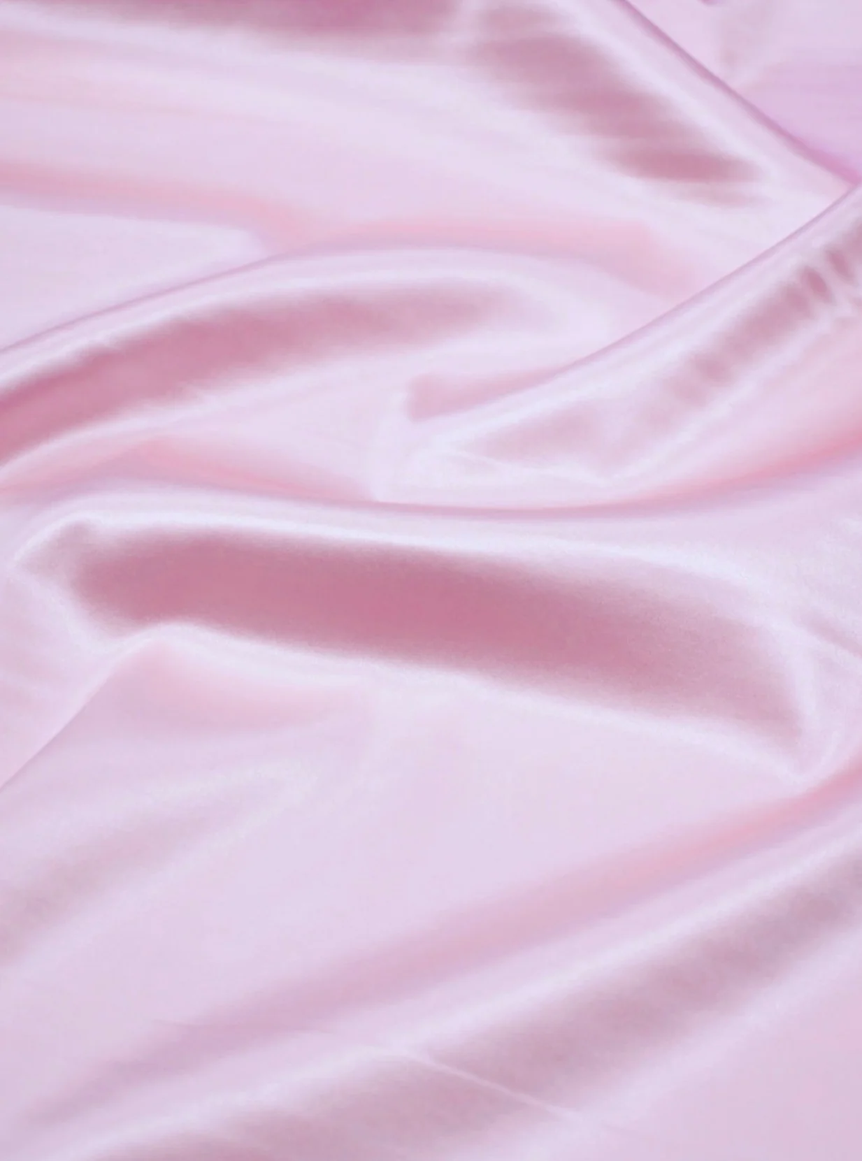 Baby Pink Stretch Taffeta - Image 2