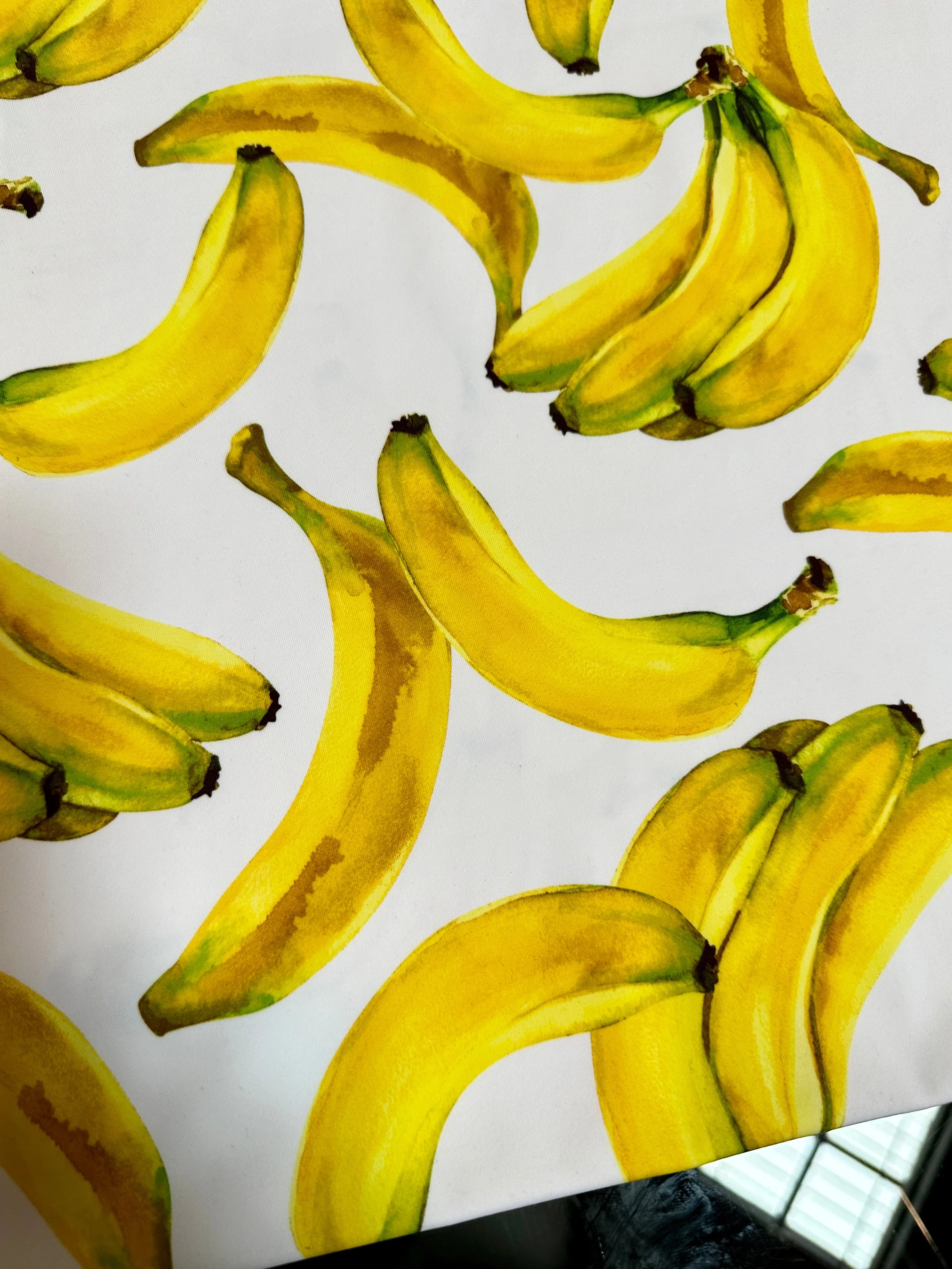 Banana White Nylon Spandex - Image 3