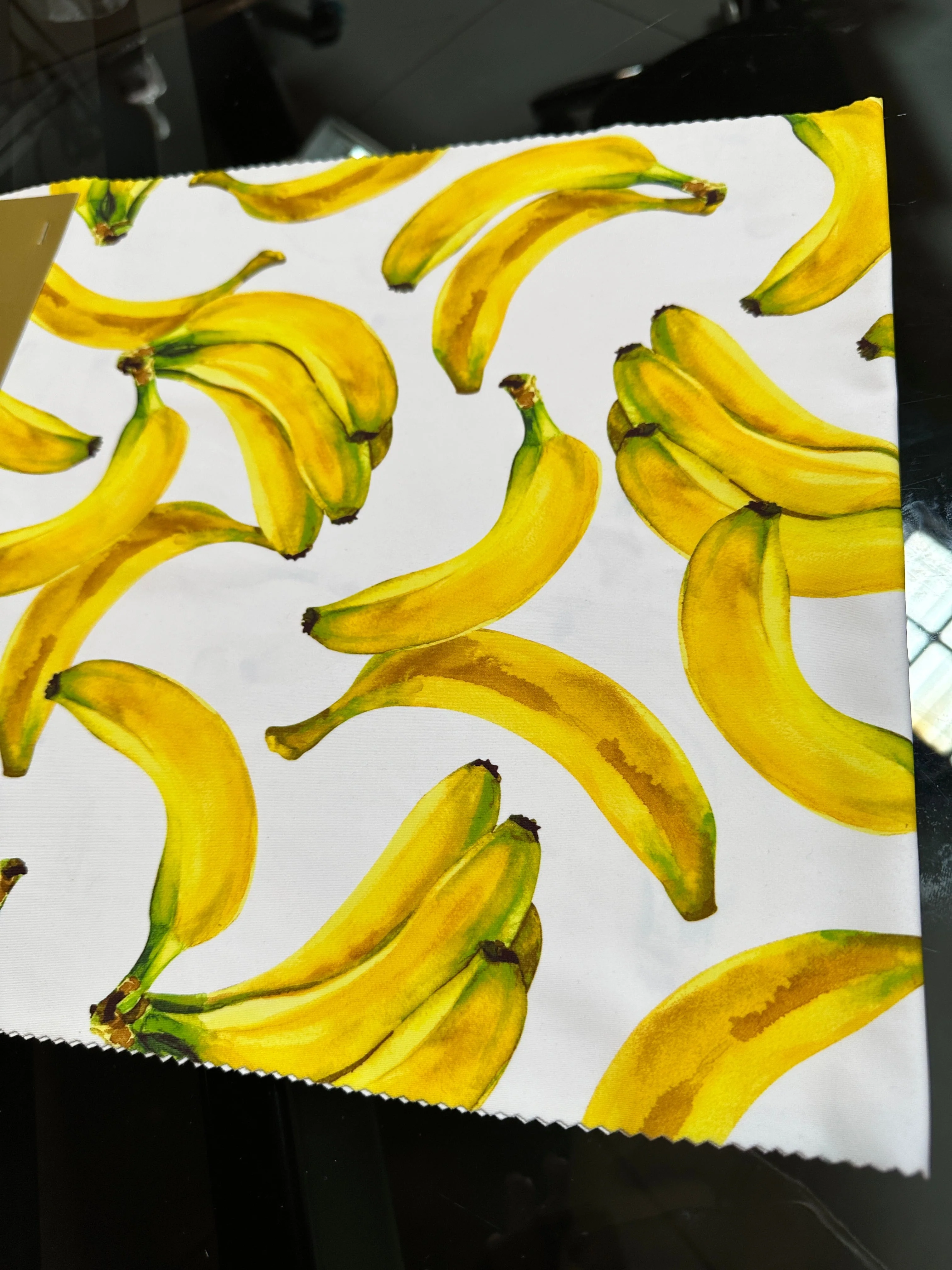 Banana White Nylon Spandex - Image 9