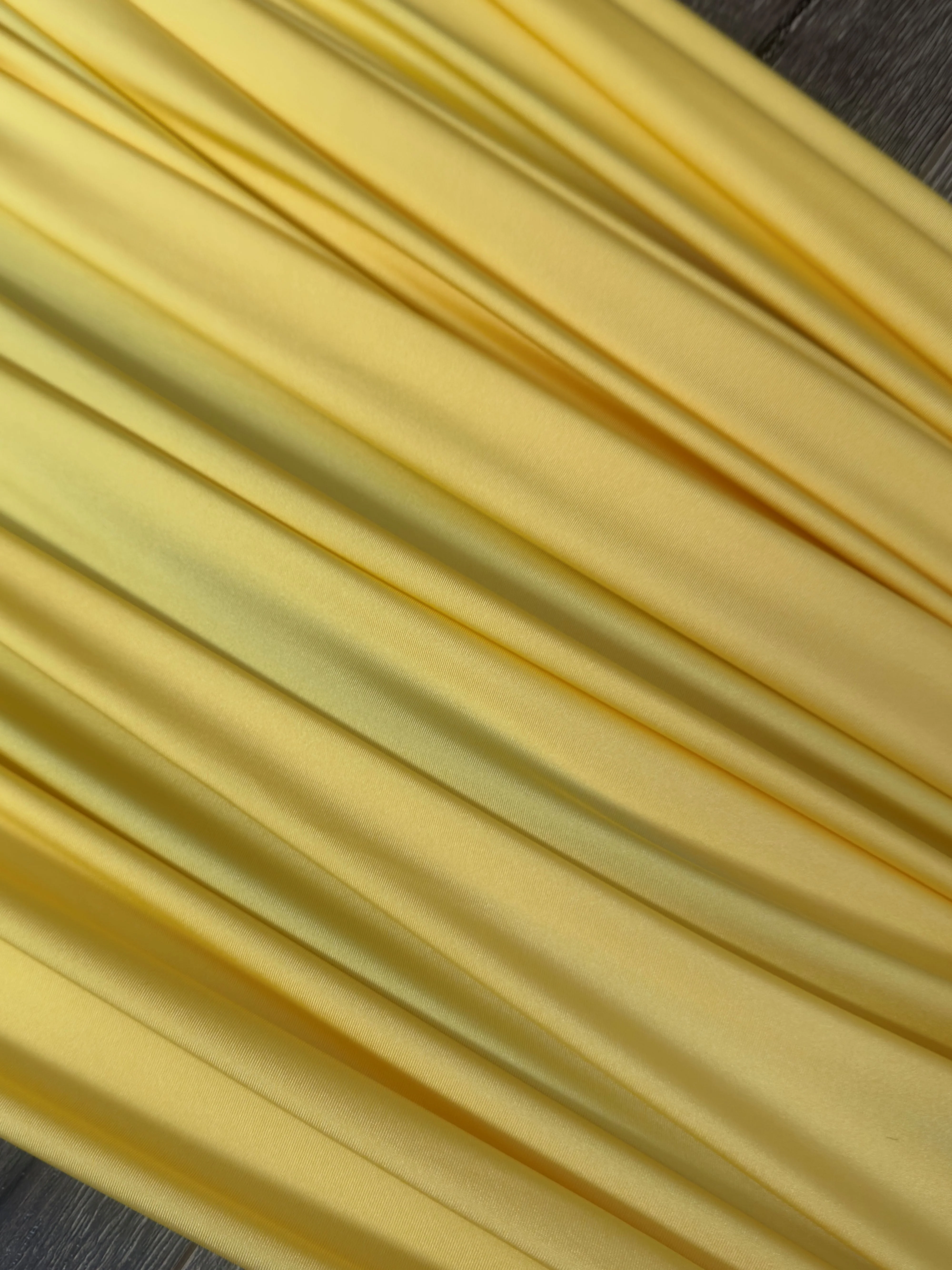 Banana Yellow Lulu Yoga Nylon Spandex