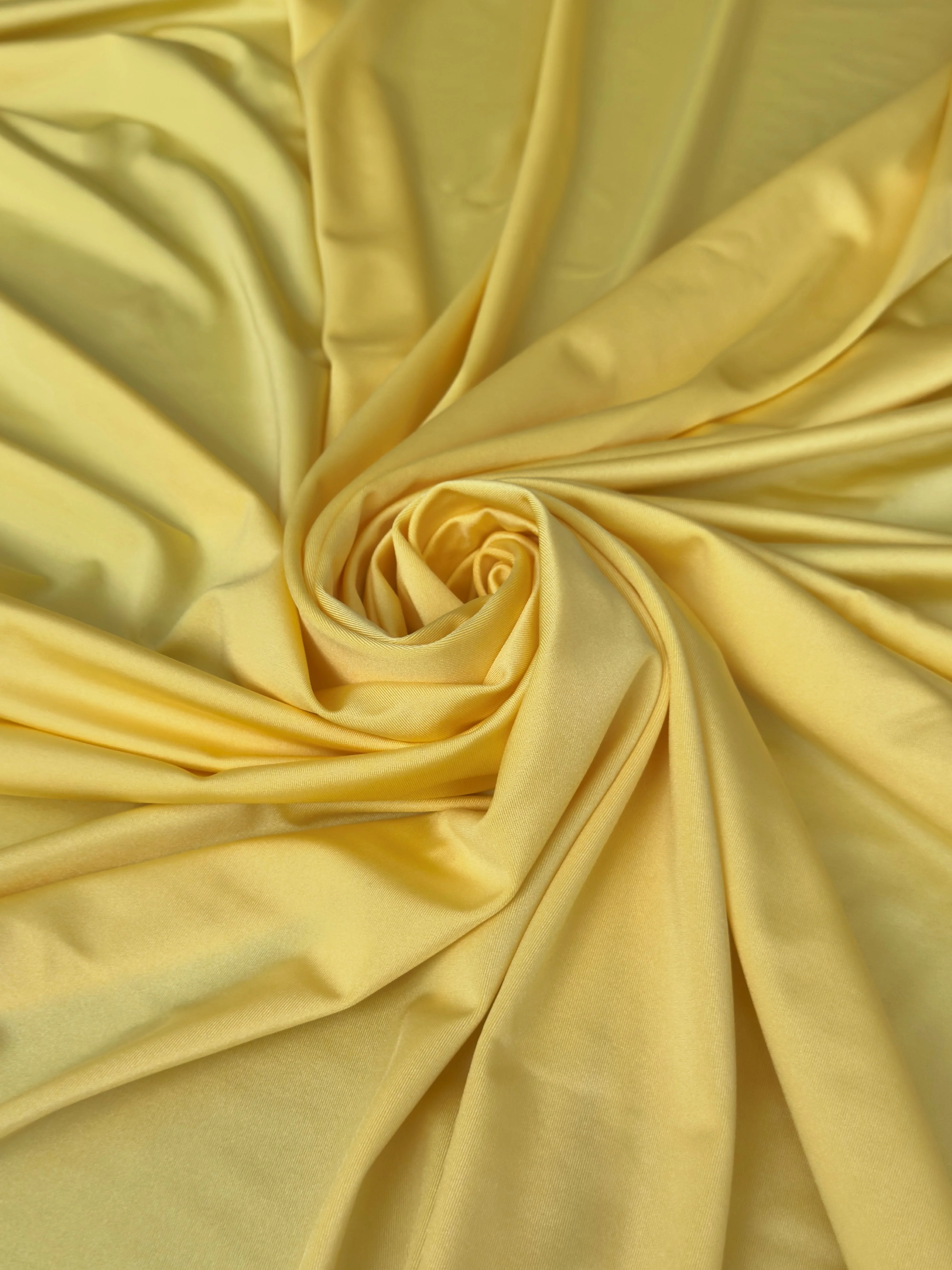 Banana Yellow Lulu Yoga Nylon Spandex - Image 2