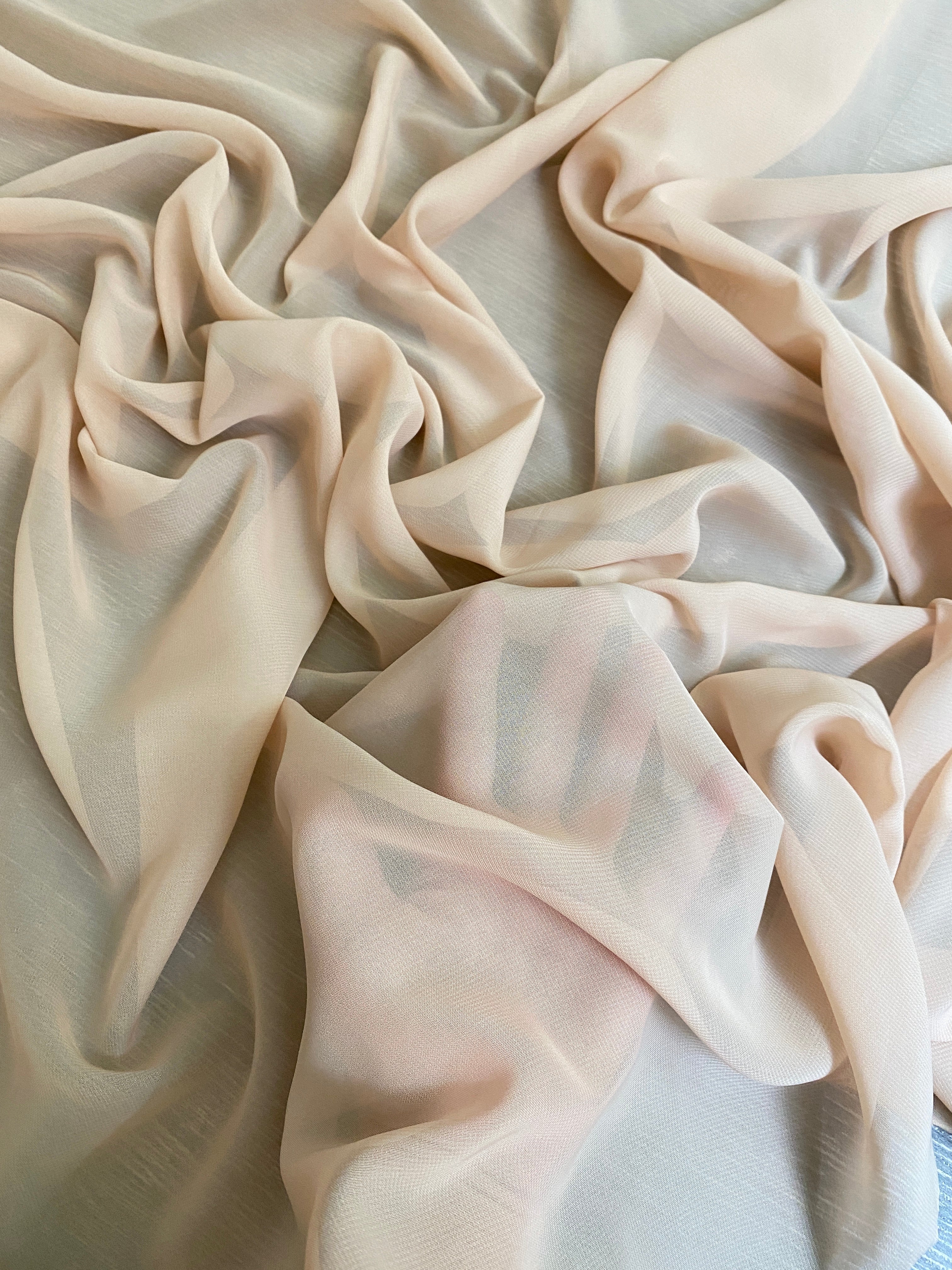 Beige chiffon - Image 4