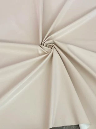 Beige Stretch Faux Leather - Image 5