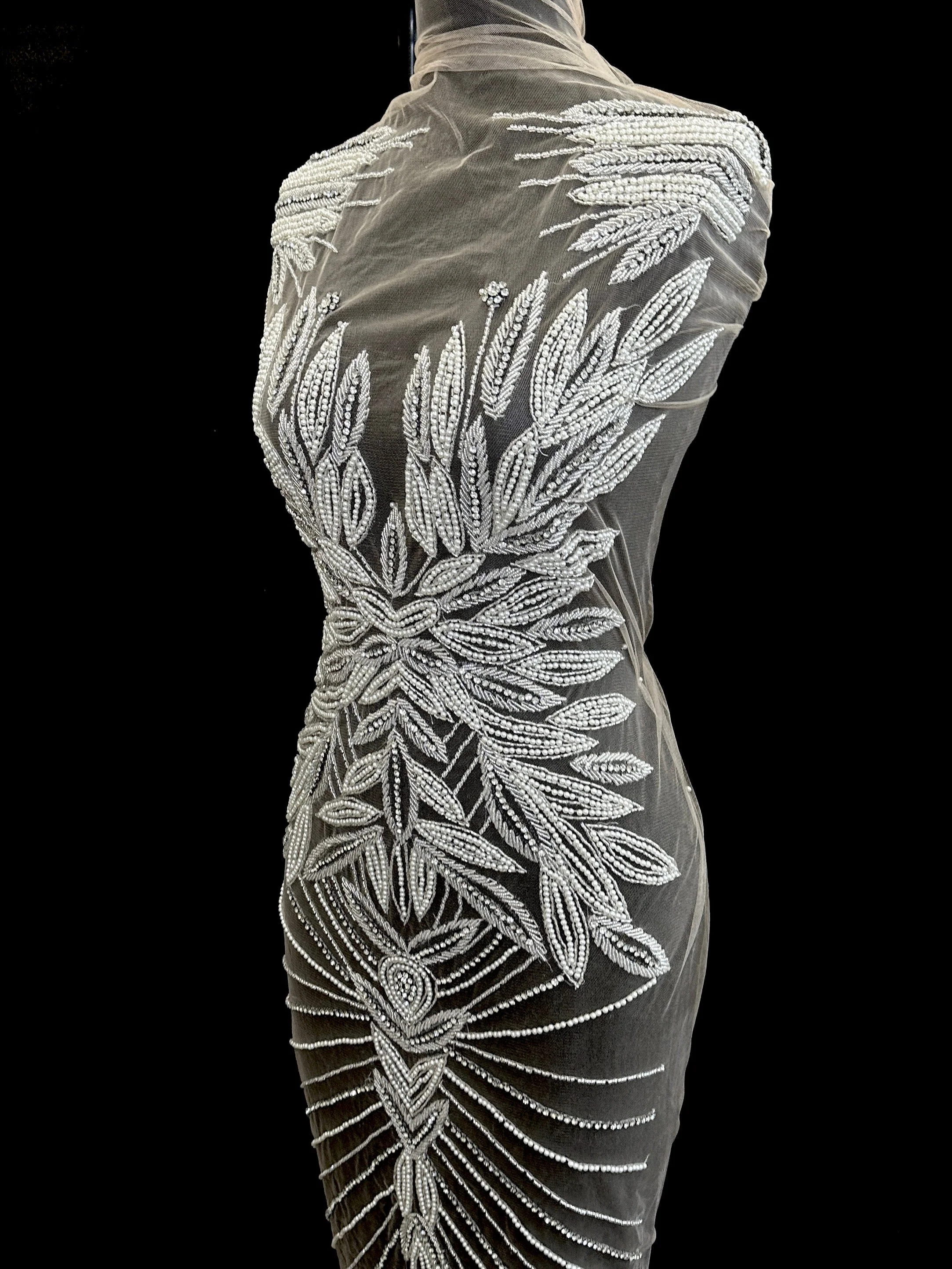 Carey Maxi Rhinestones Bodice Applique - Image 10