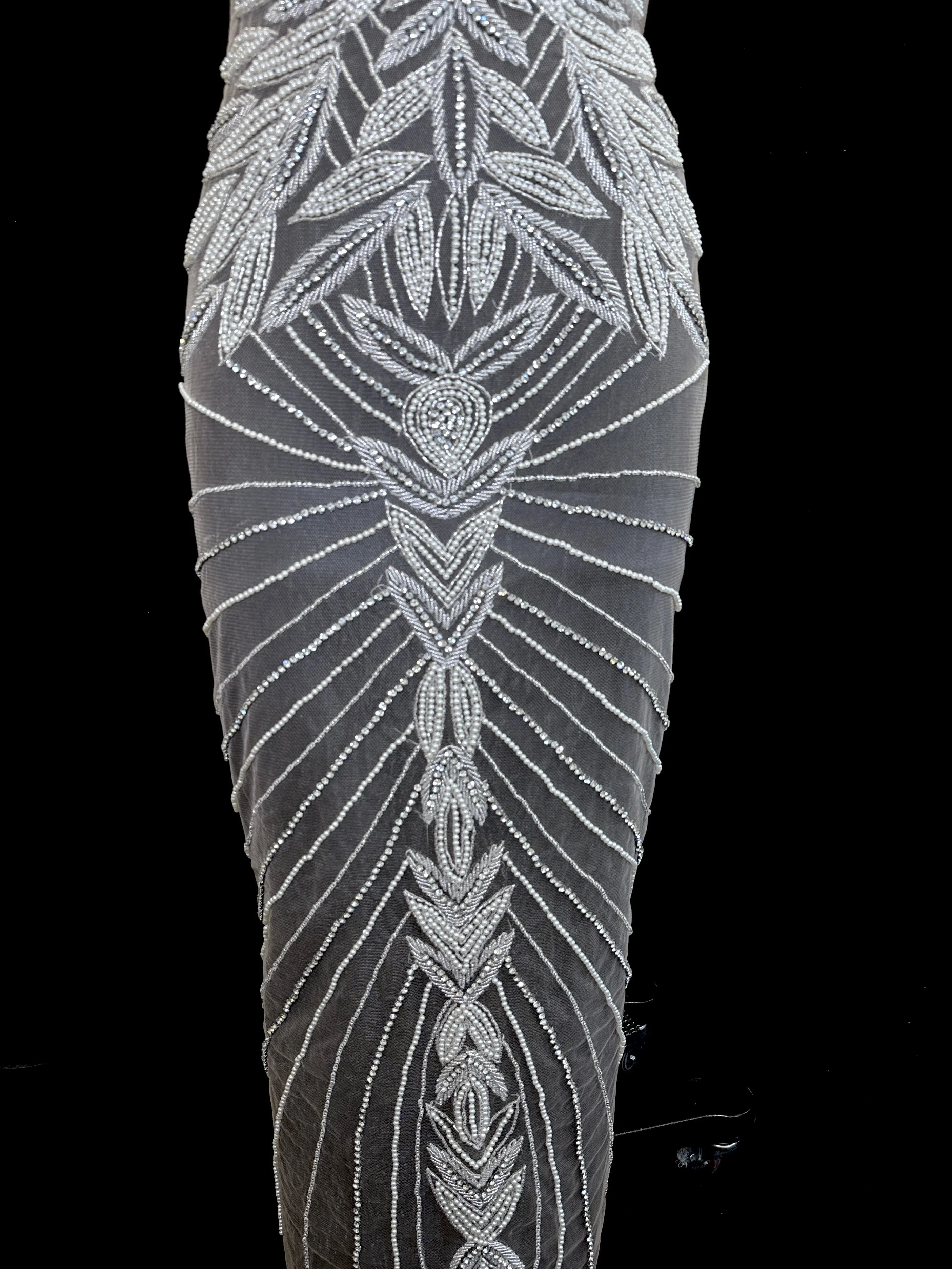 Carey Maxi Rhinestones Bodice Applique - Image 2