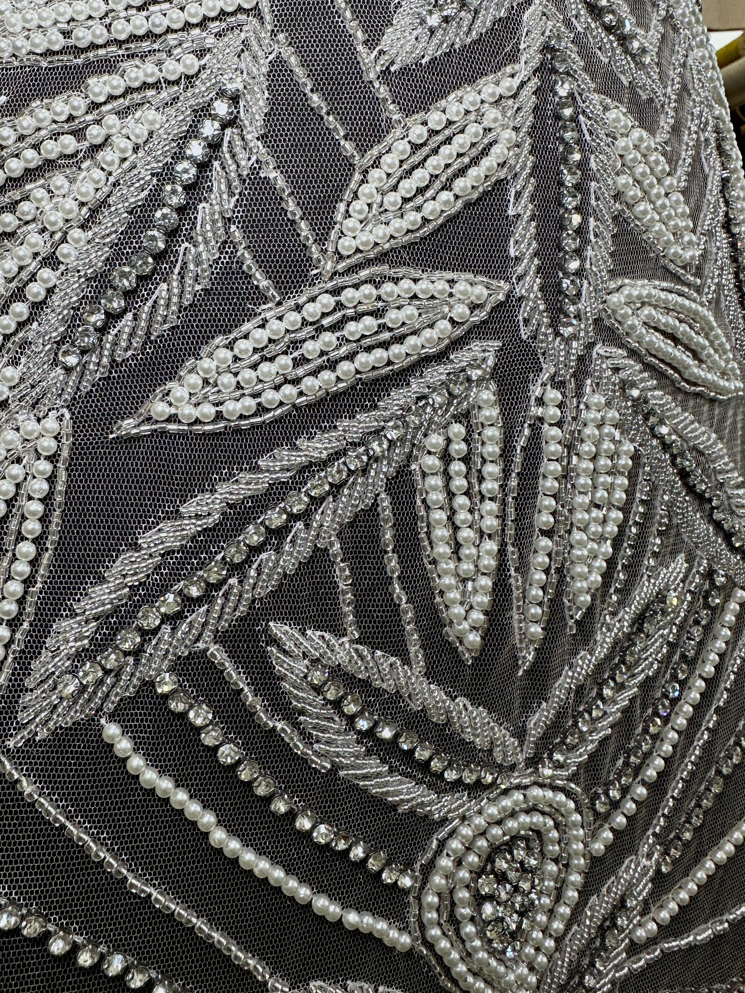 Carey Maxi Rhinestones Bodice Applique - Image 5