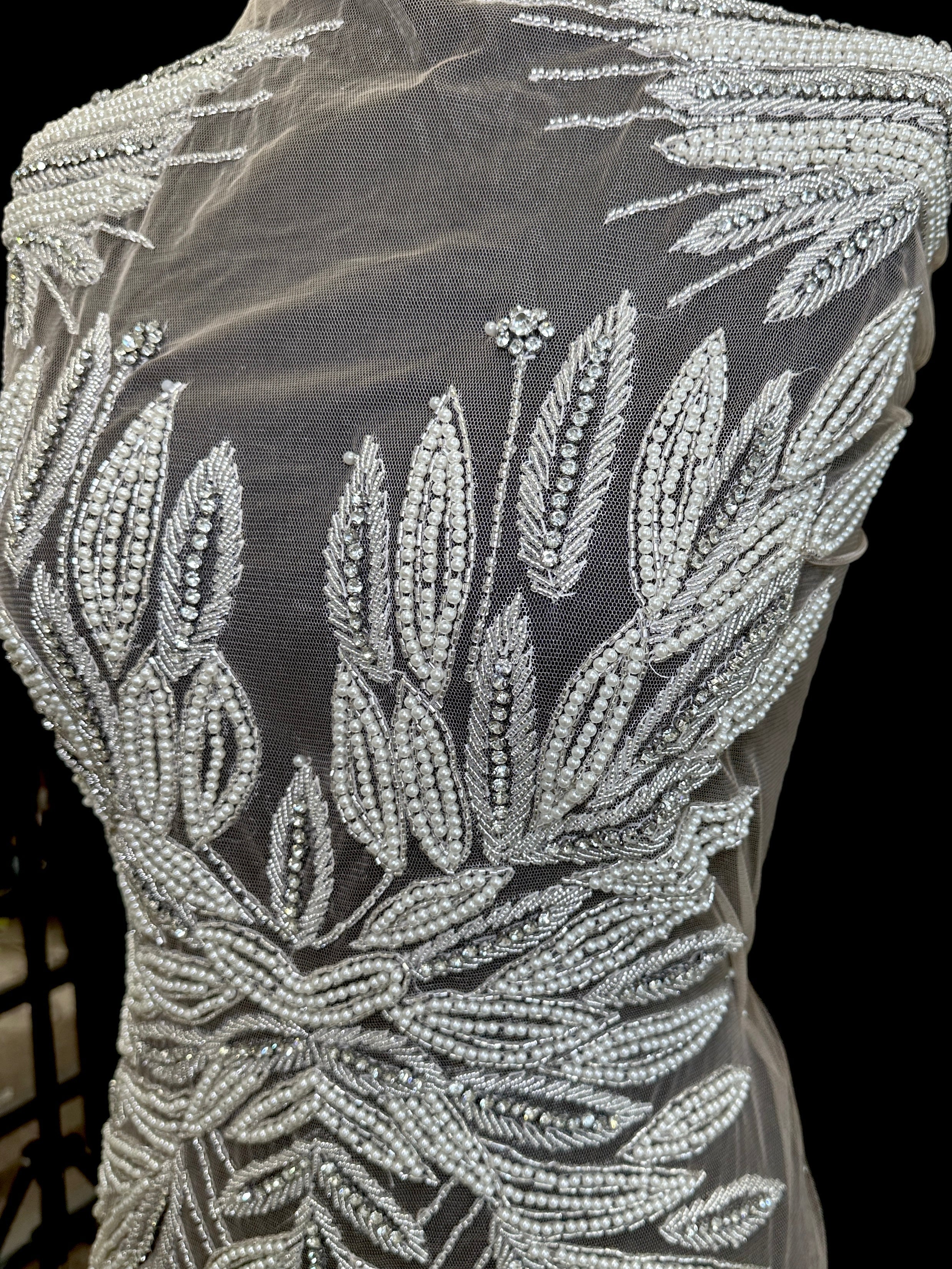 Carey Maxi Rhinestones Bodice Applique - Image 6