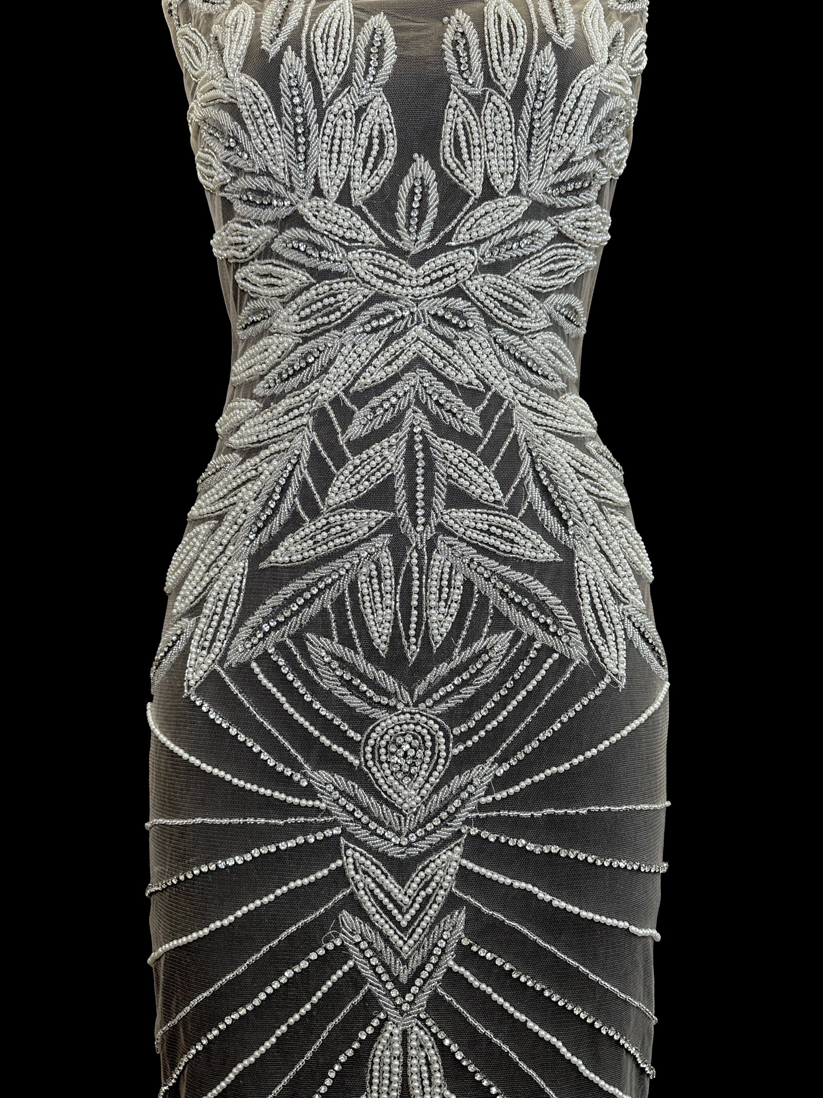 Carey Maxi Rhinestones Bodice Applique - Image 9