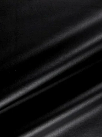 Black 2 Way Stretch Faux Leather - Image 5