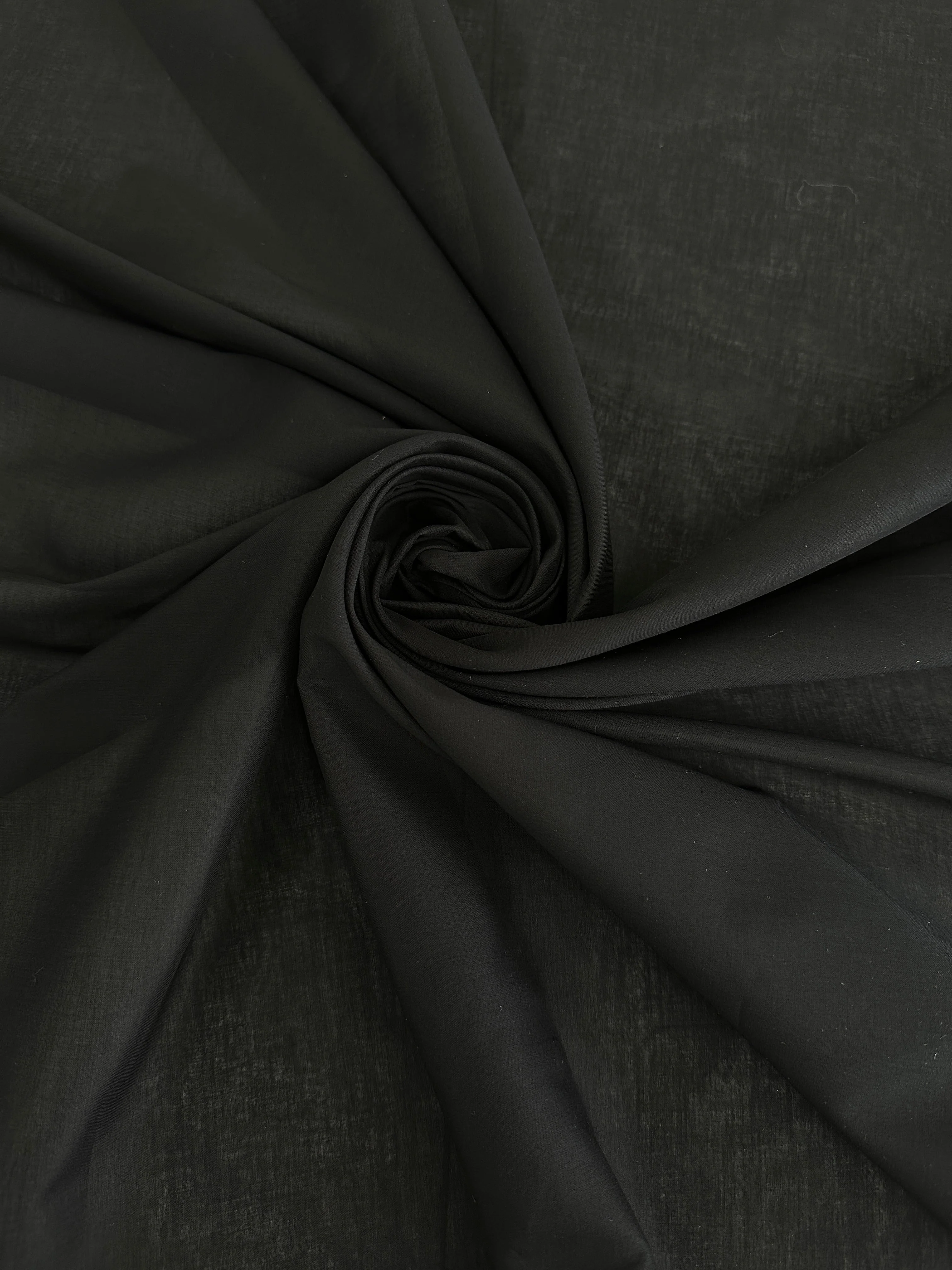 Black Cotton Lawn