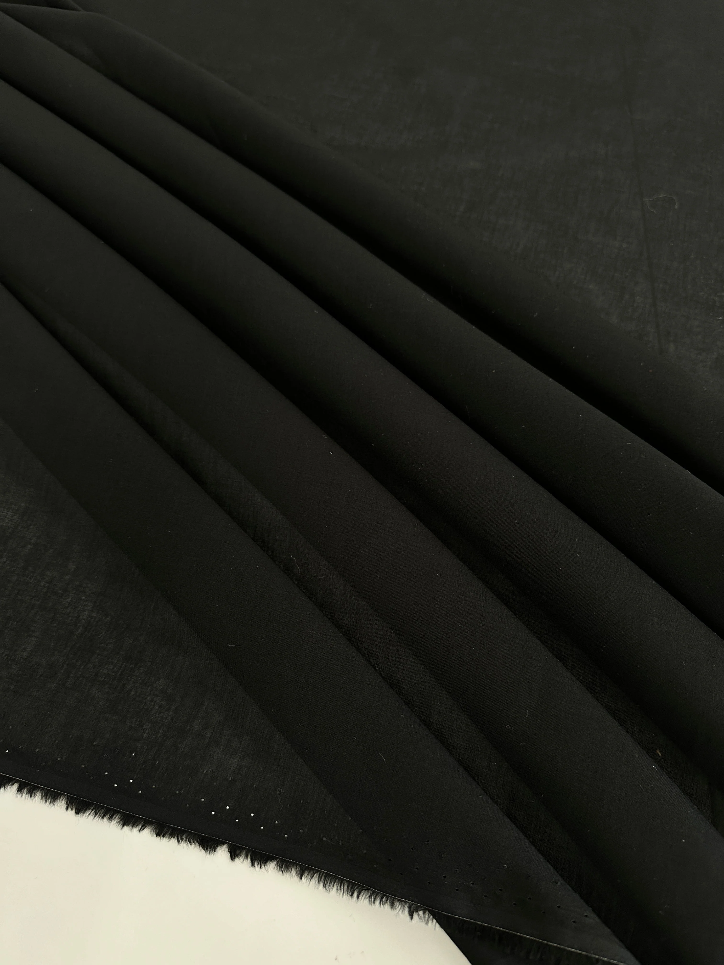 Black Cotton Lawn - Image 5
