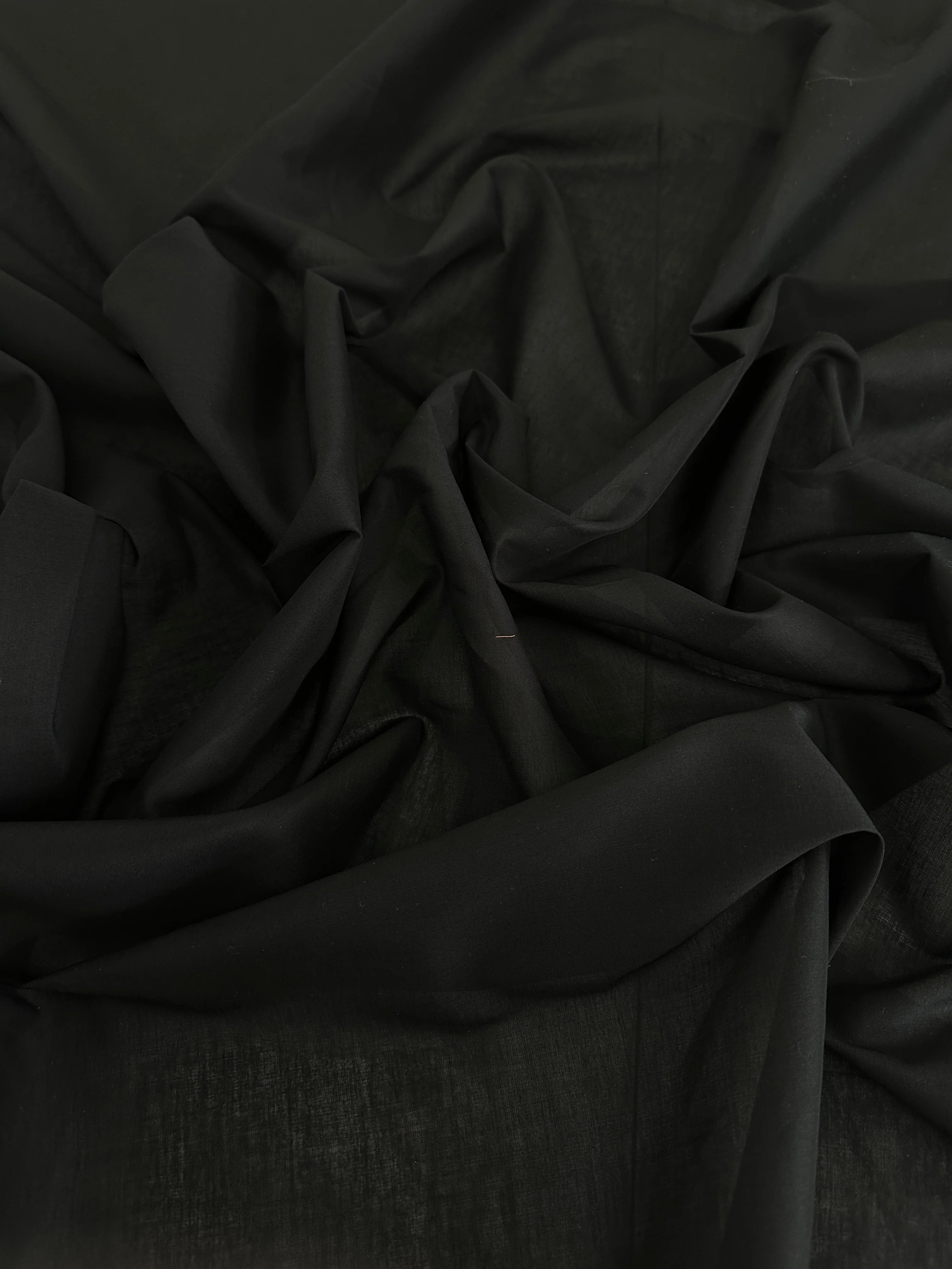 Black Cotton Lawn - Image 7