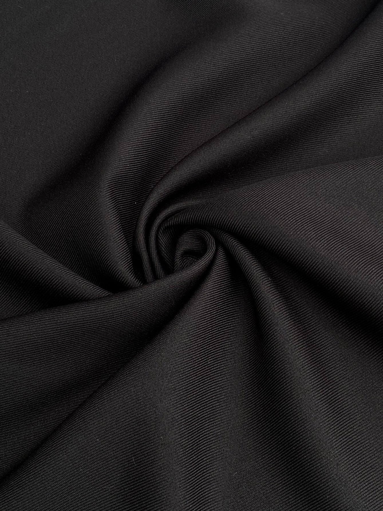 Deluxe Black Delaney Gabardine - Image 4