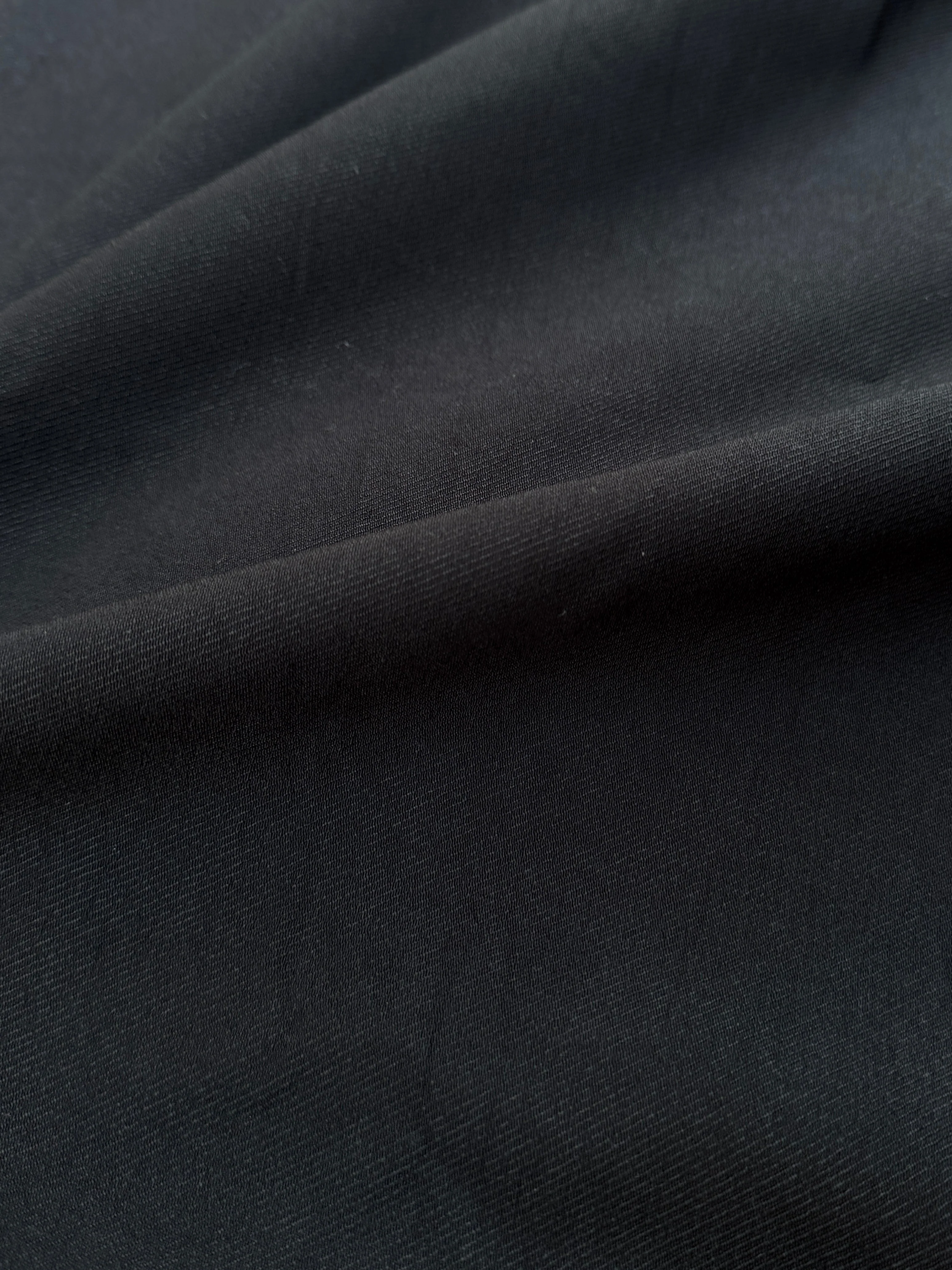 Black Denim Look Stretch Twill - Image 6