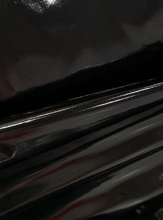 Black Glossy Stretch Patent Leather/Latex - Image 7