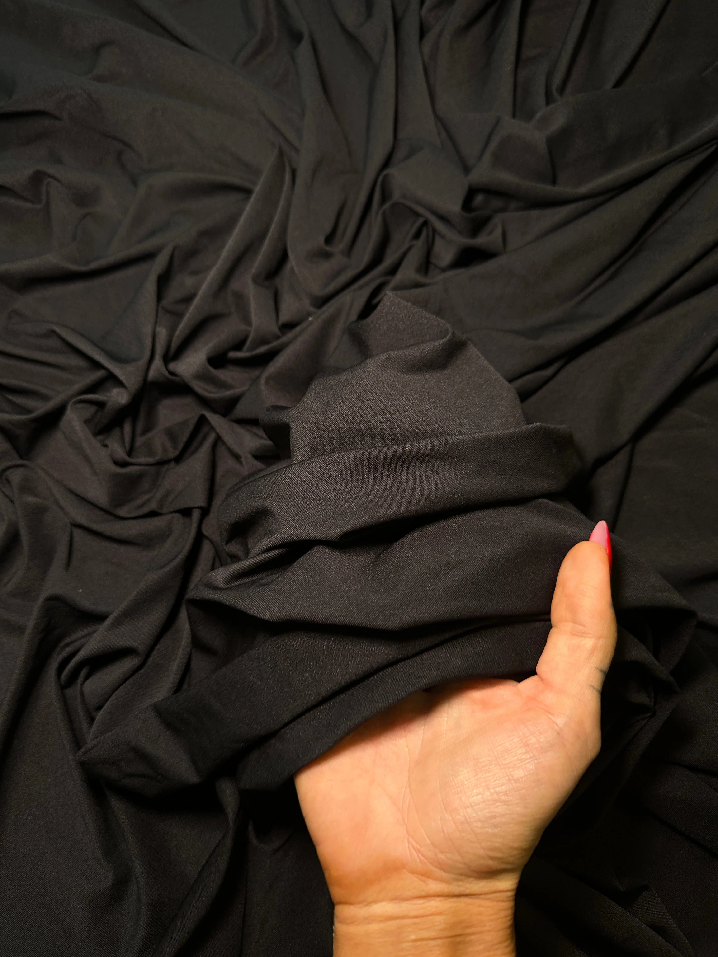 Black Lining Nylon Spandex - Image 8