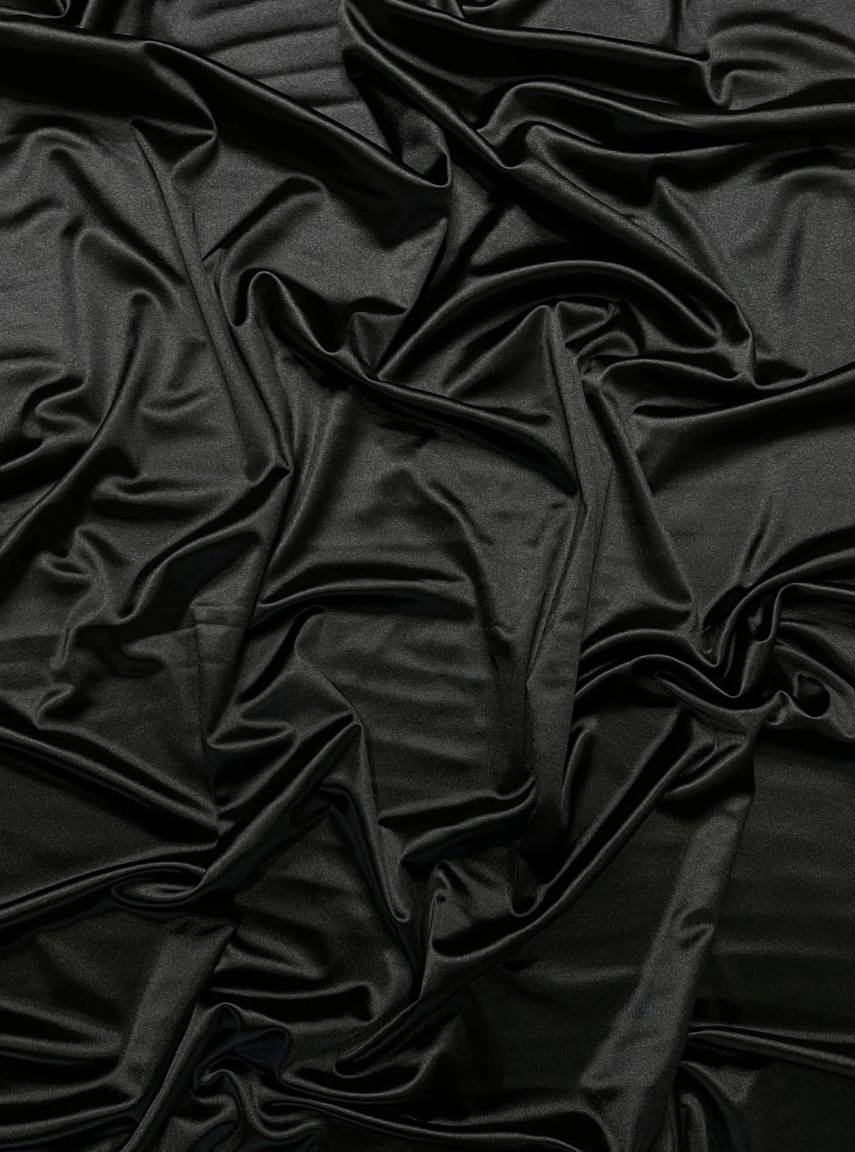 Black Shiny Nylon Spandex - Image 10