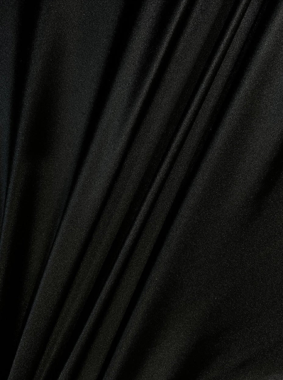 Black Shiny Nylon Spandex - Image 6