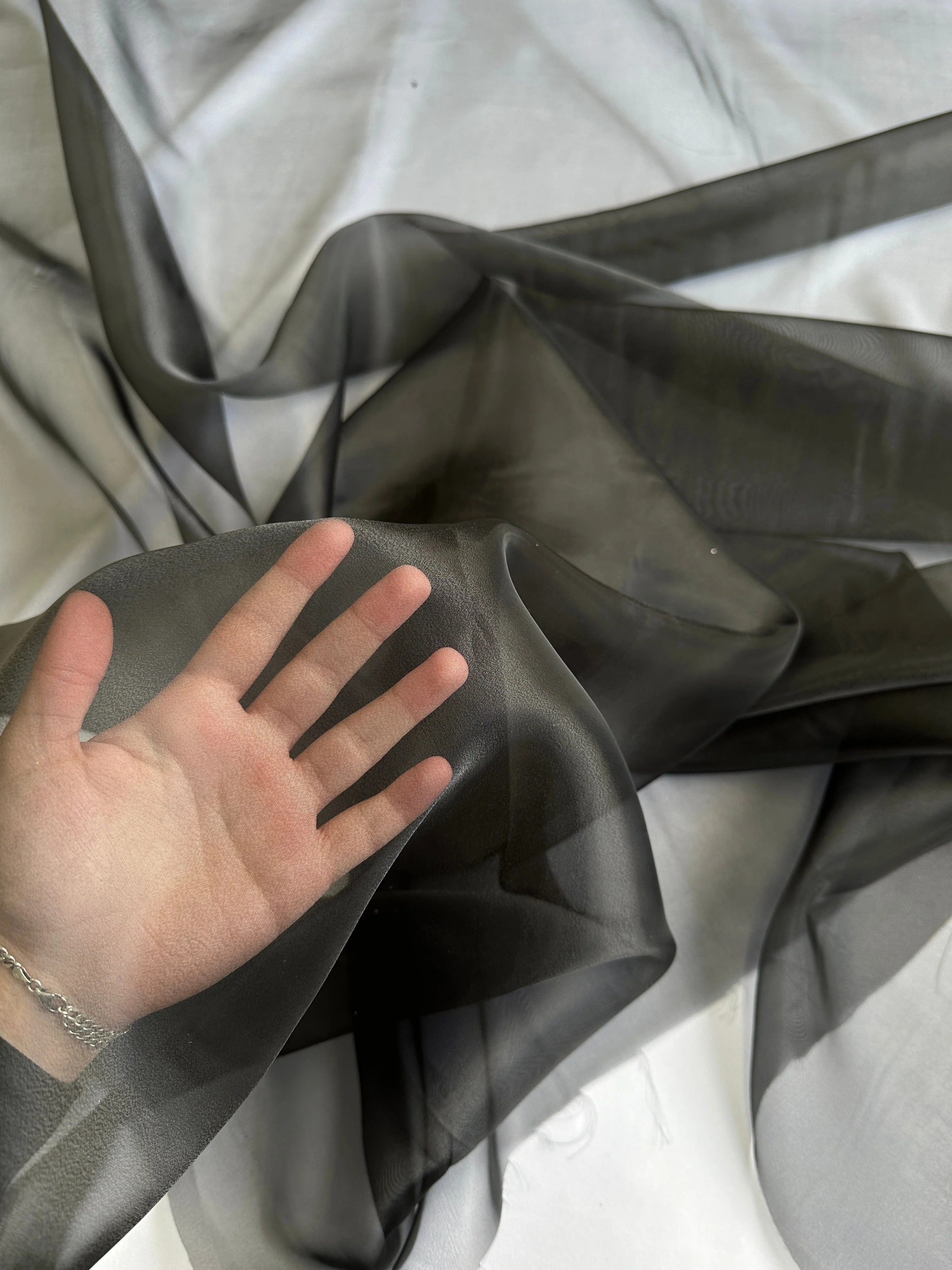 Black Crystal Organza - Image 3