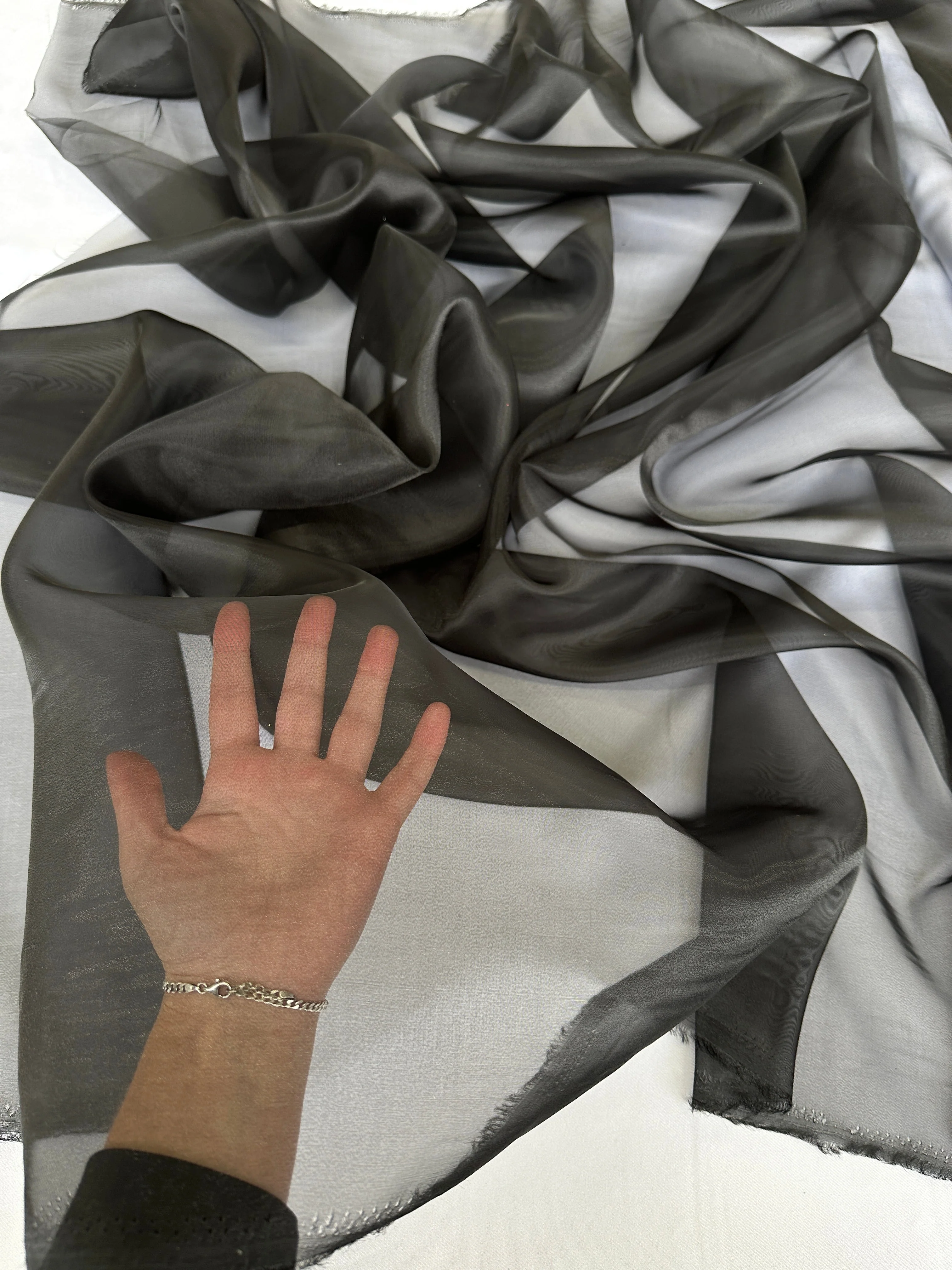 Black Crystal Organza - Image 6