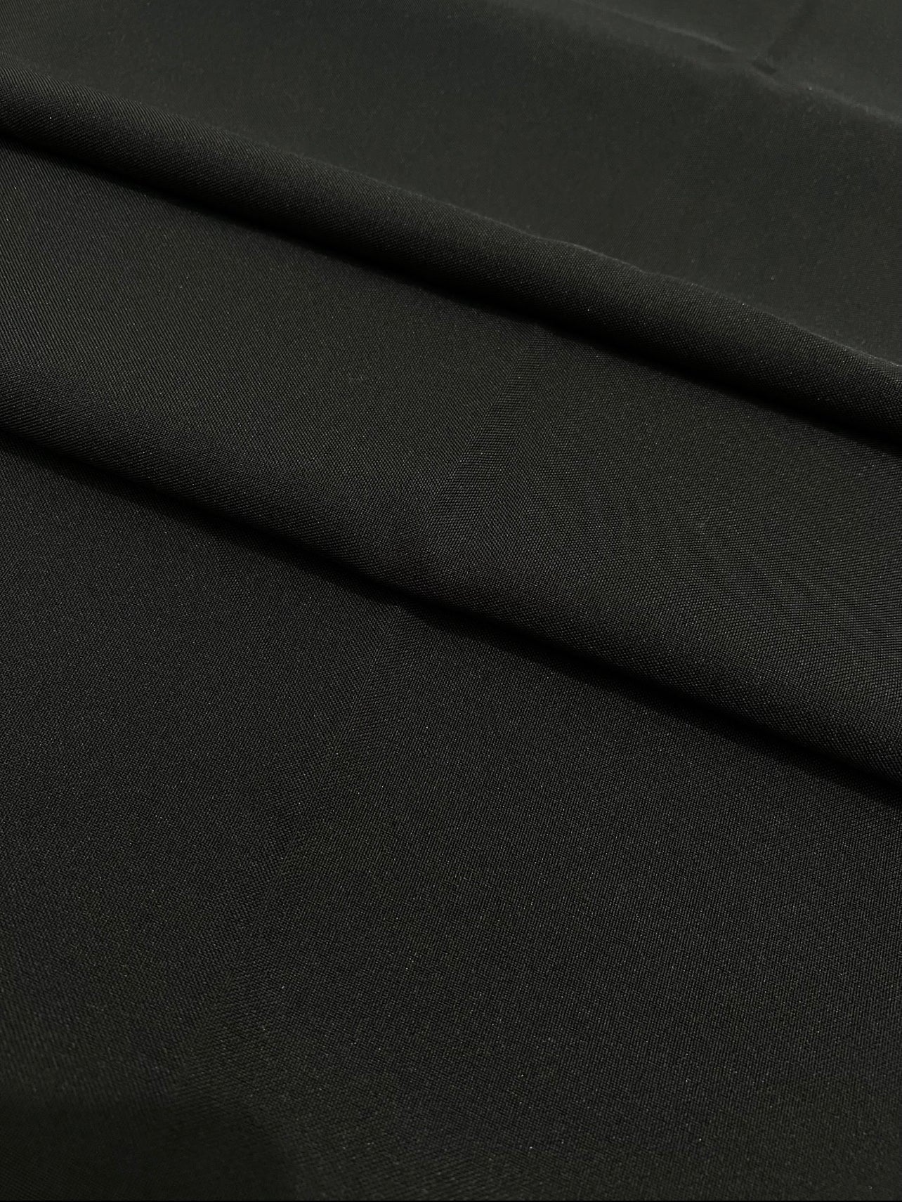 Black Poly Poplin - Image 4